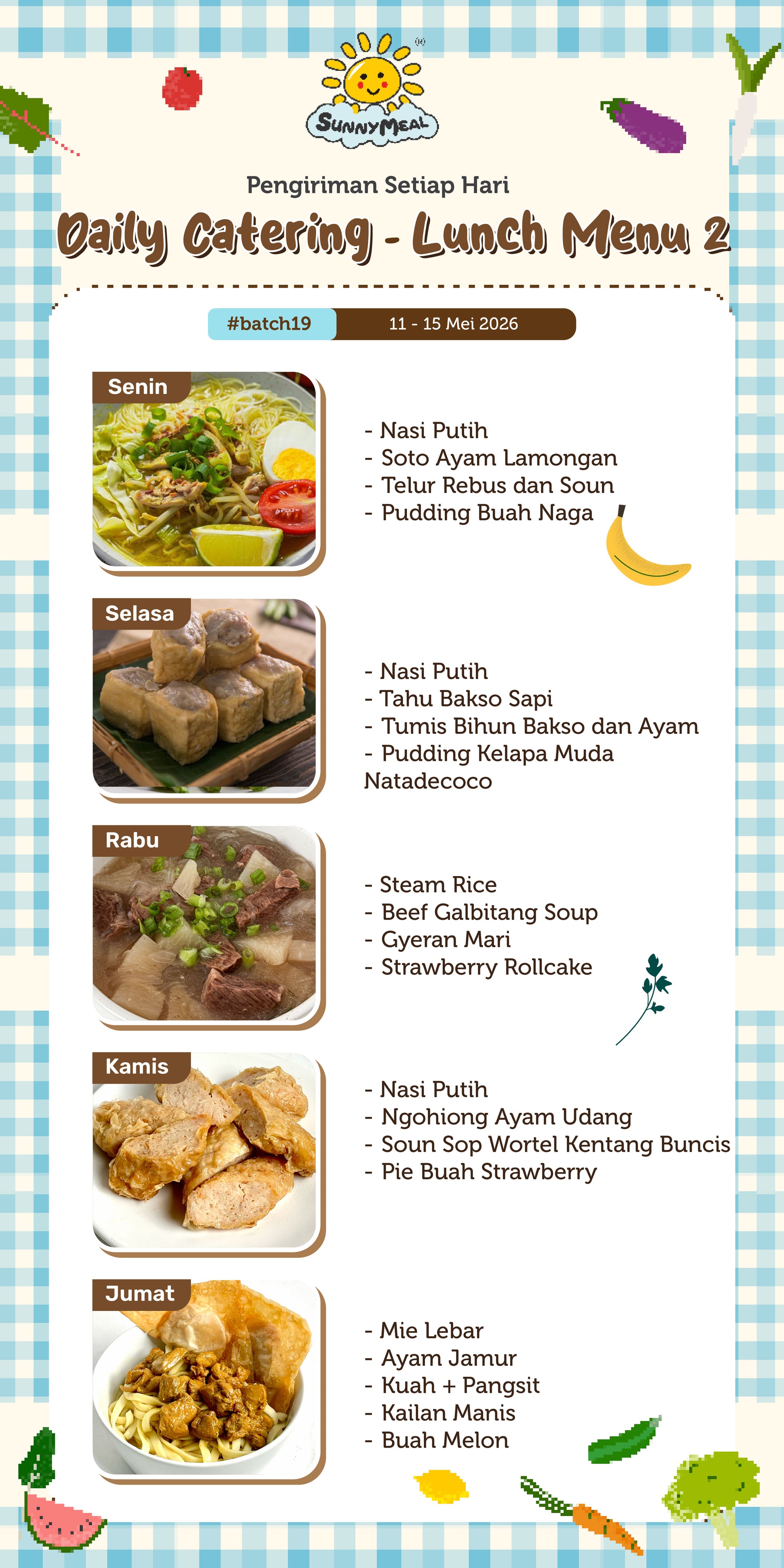 Lunch Weekly 19 Menu 2
