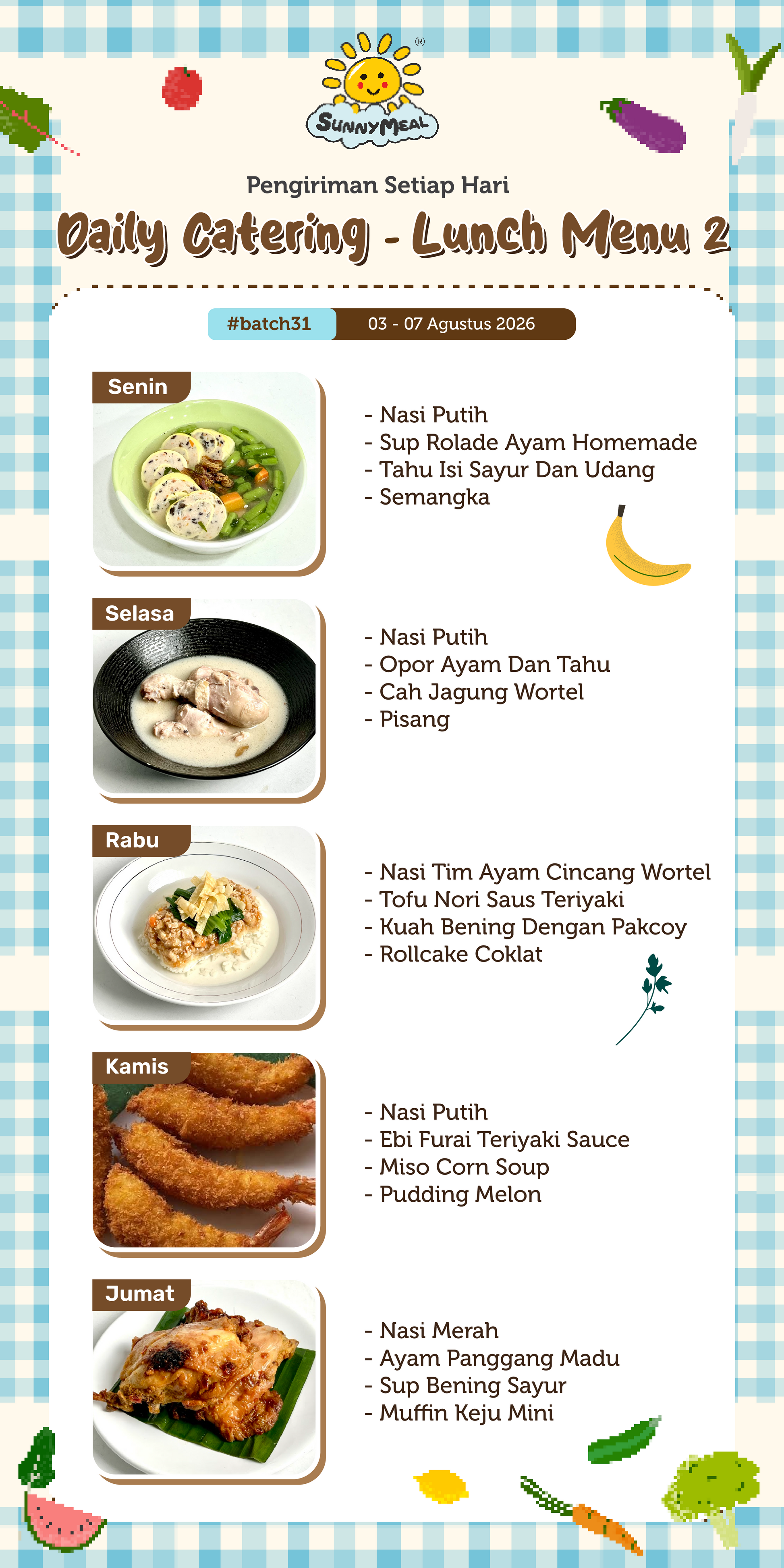 Lunch Weekly 31 Menu 2