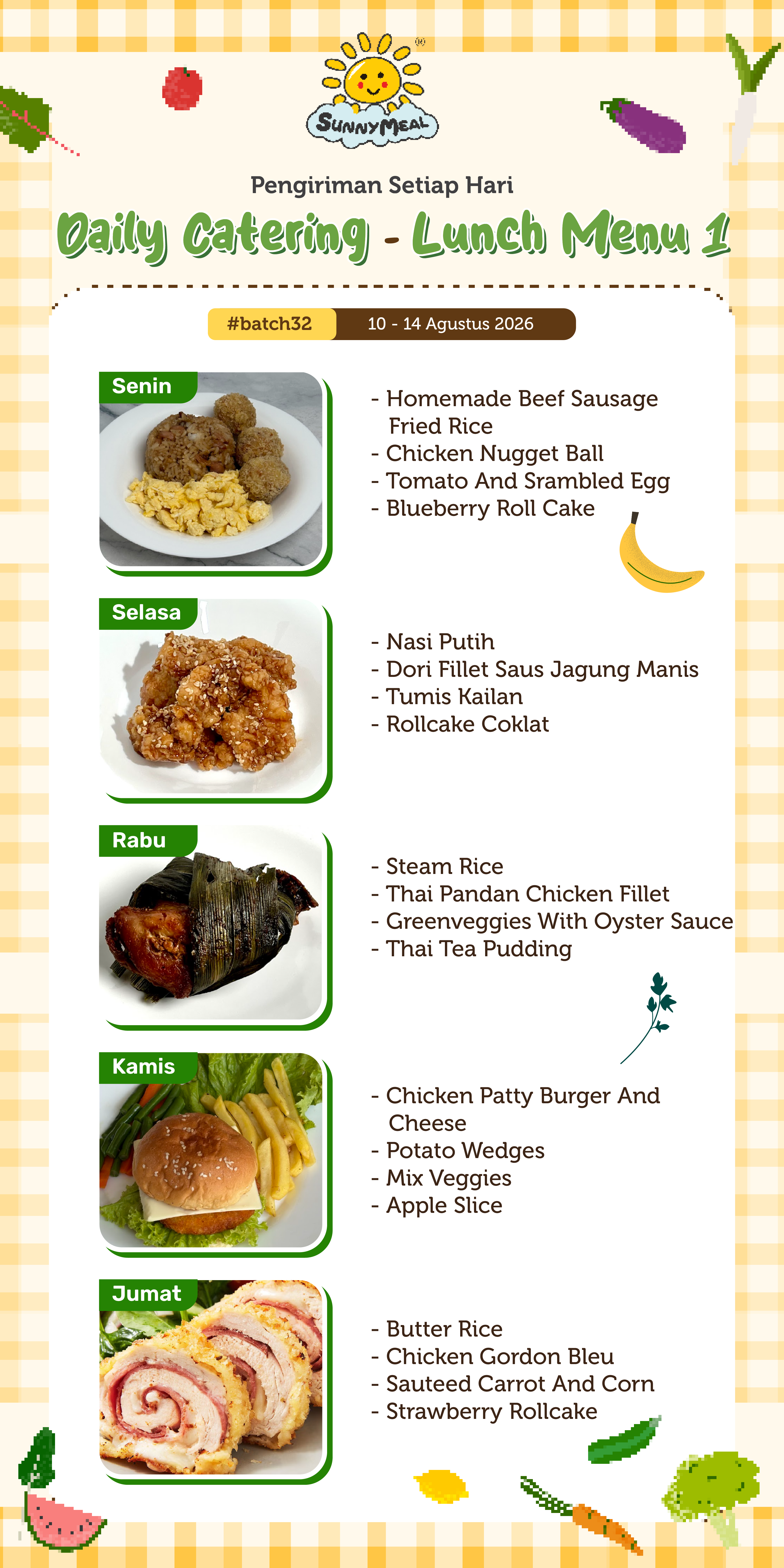 Lunch Weekly 32 Menu 1