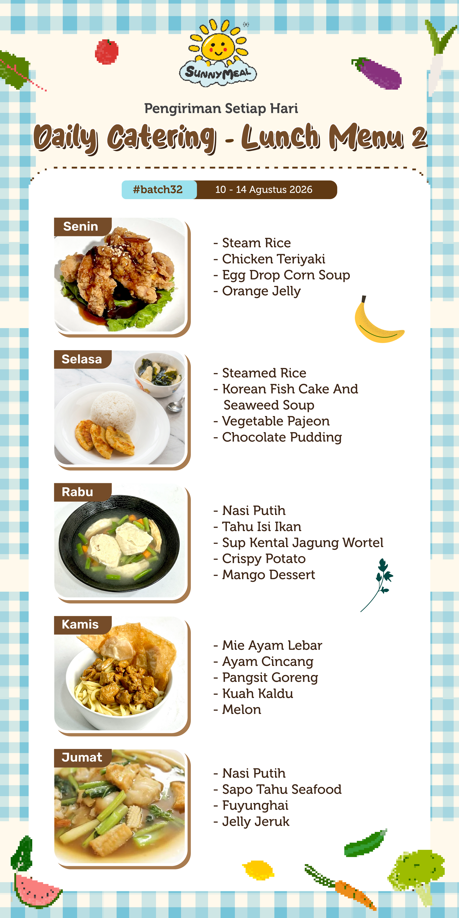 Lunch Weekly 32 Menu 2