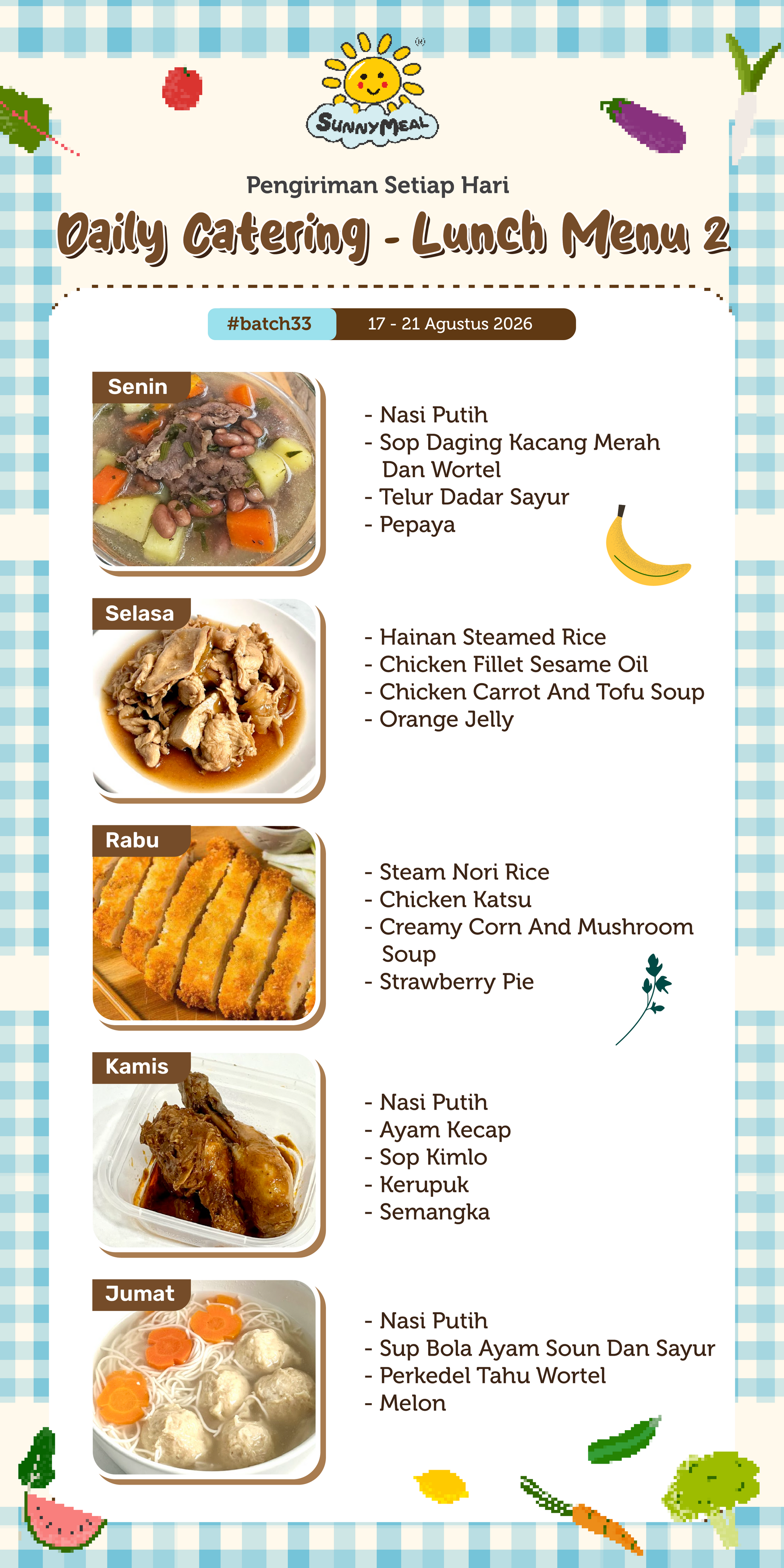 Lunch Weekly 33 Menu 2