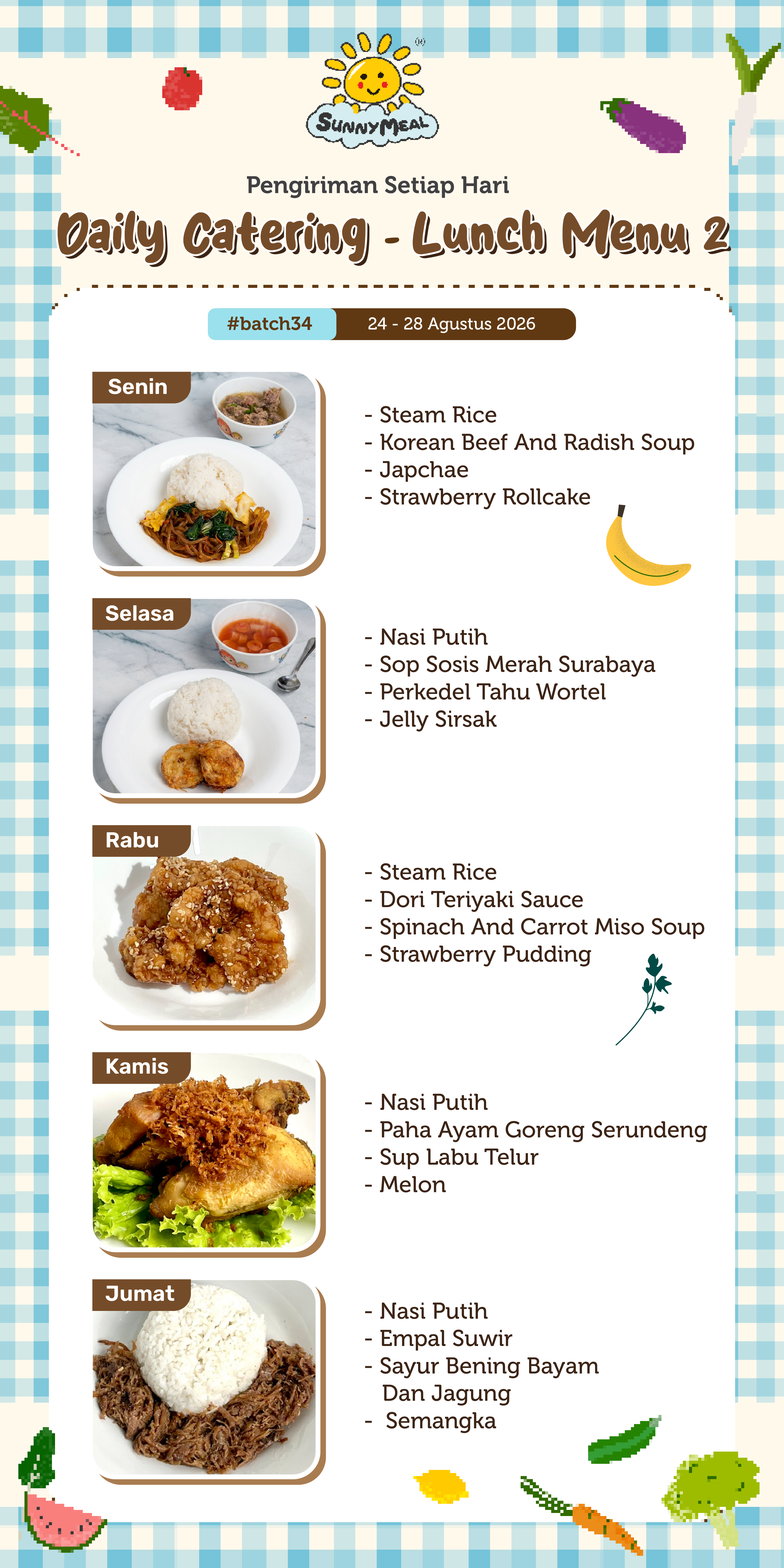 Lunch Weekly 34 Menu 2