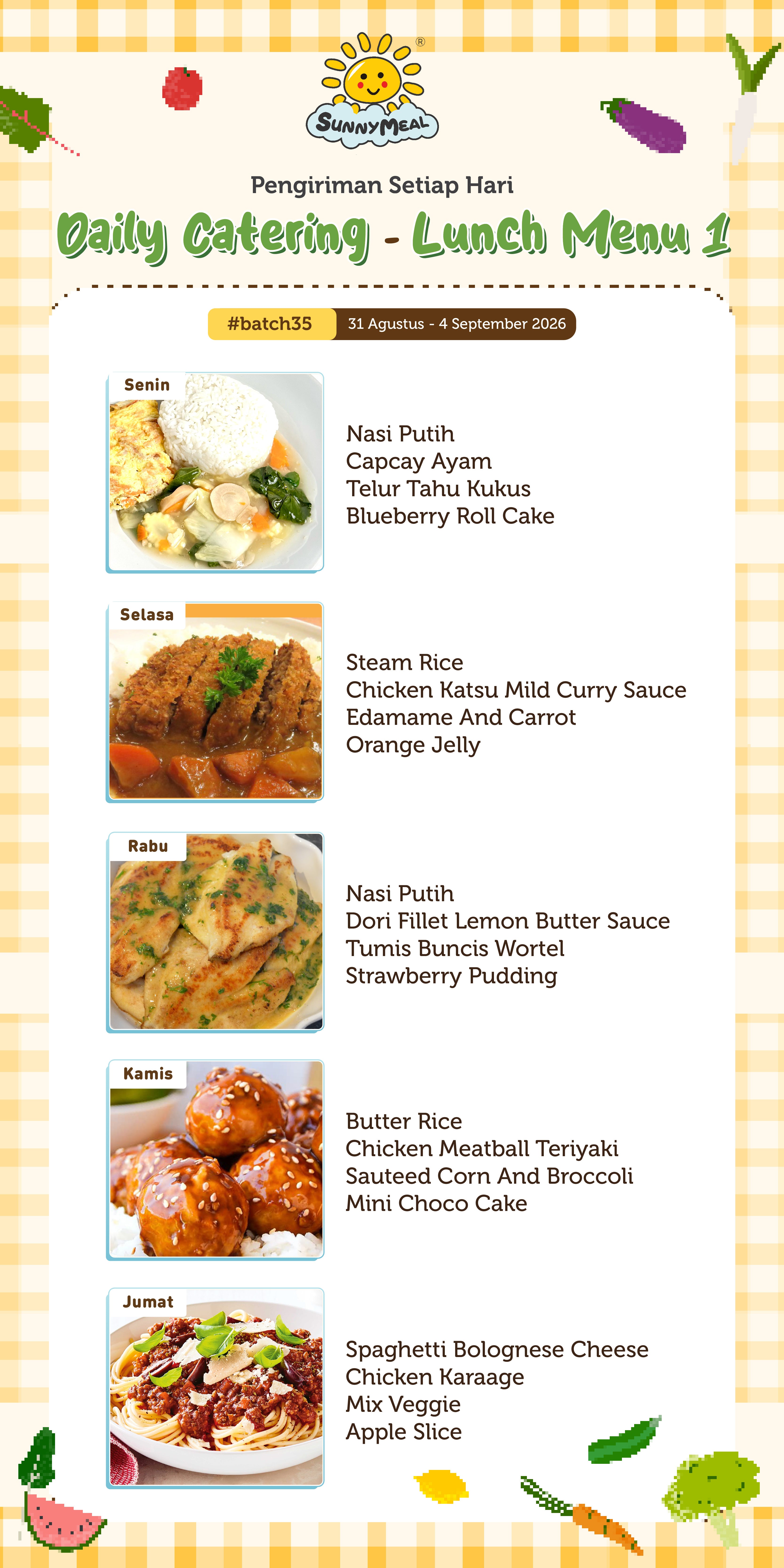 Lunch Weekly 35 Menu 1