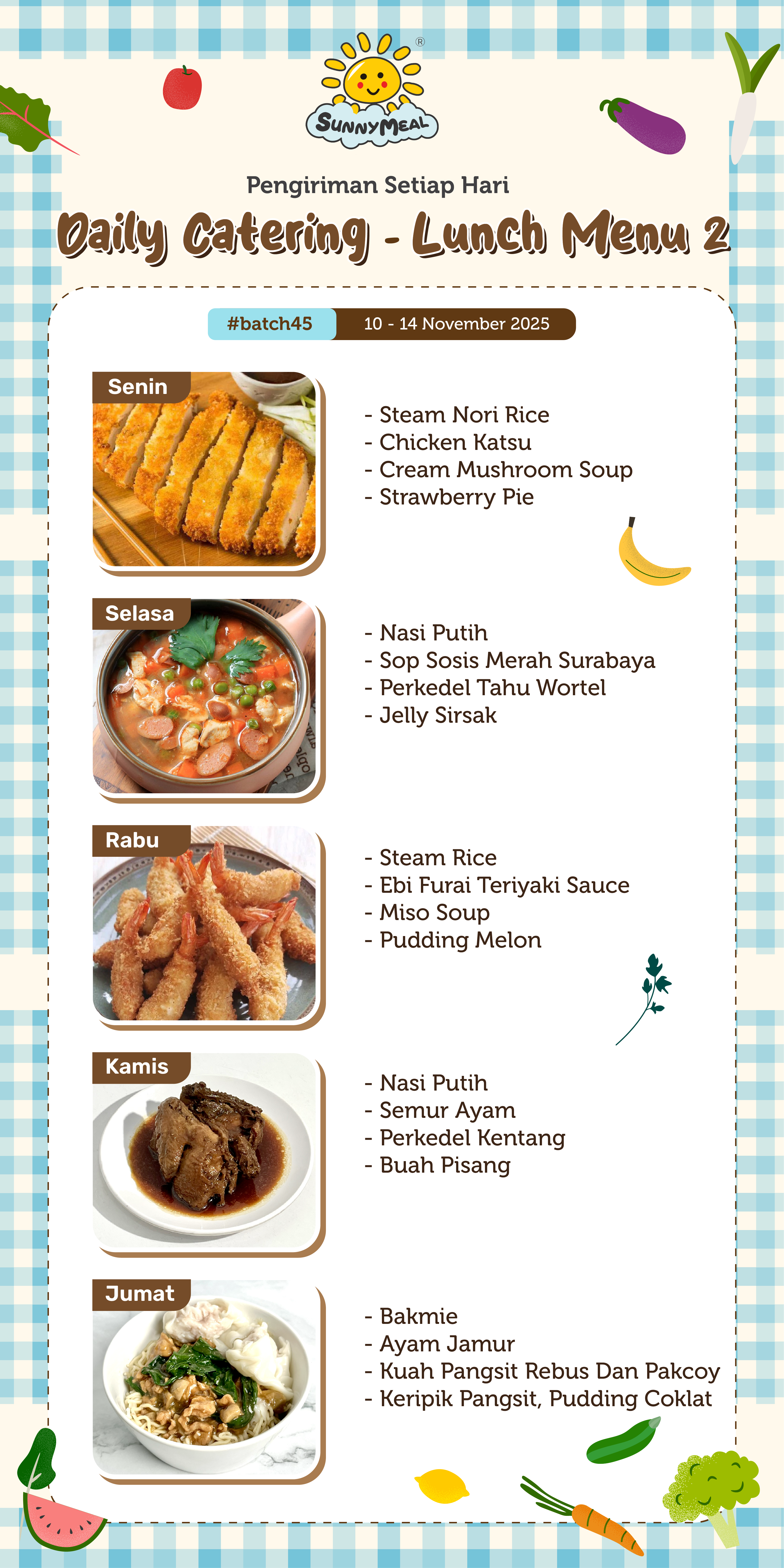 Lunch Weekly 45 Menu 2