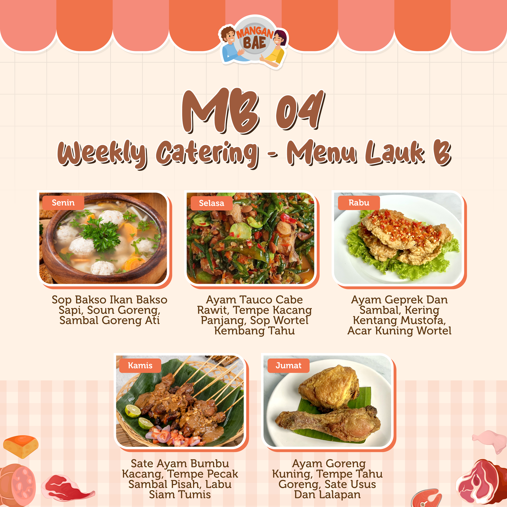 ManganBae Weekly Menu B 4