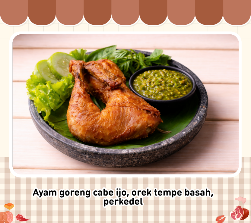 Mangan Bae menu A 18