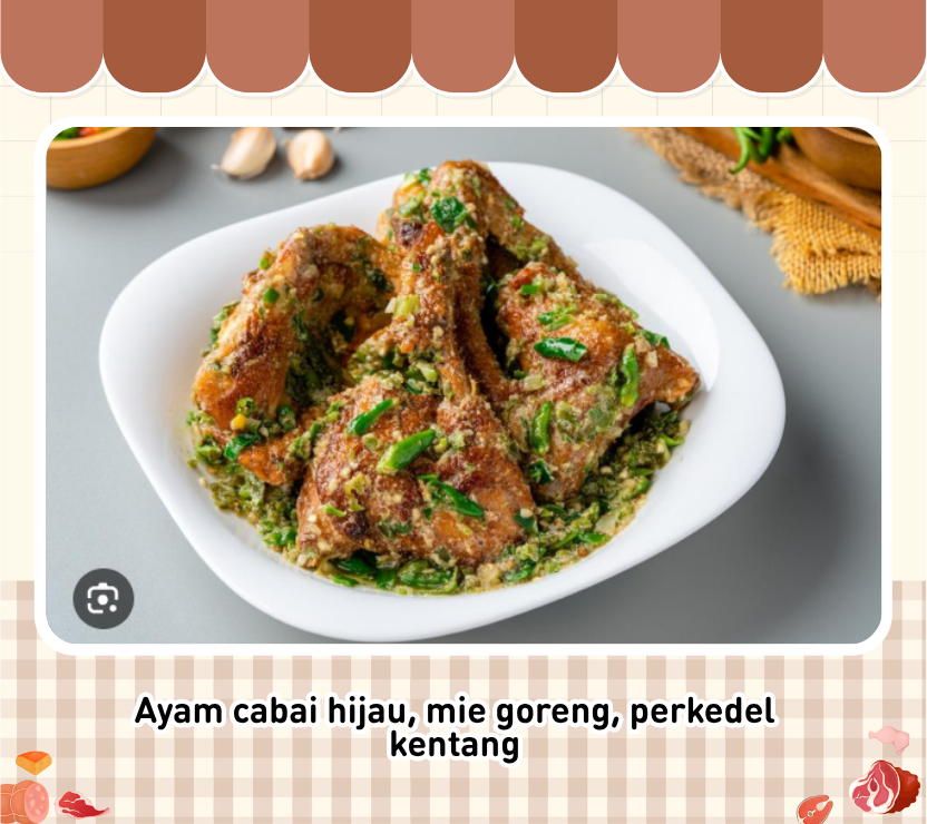 Mangan Bae menu A 30