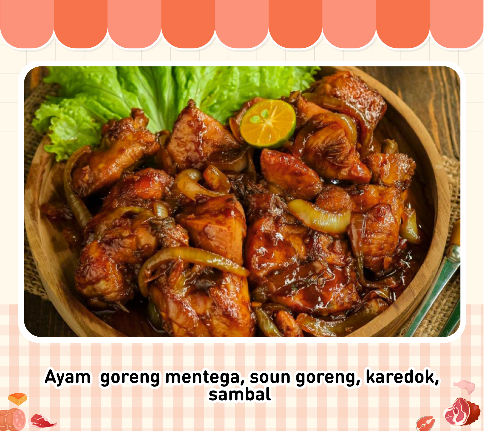 Mangan Bae menu B 33