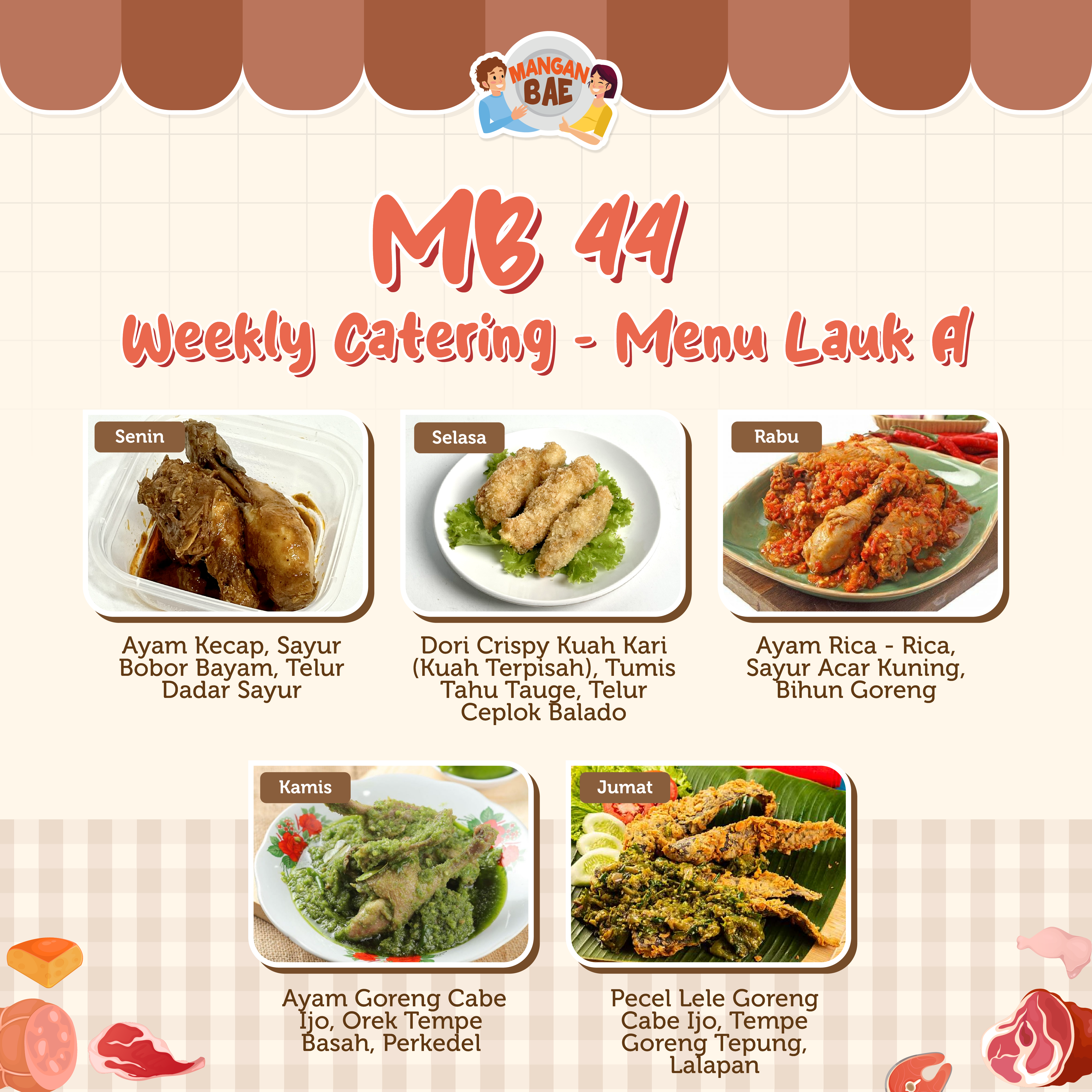 ManganBae Weekly 44 Menu A