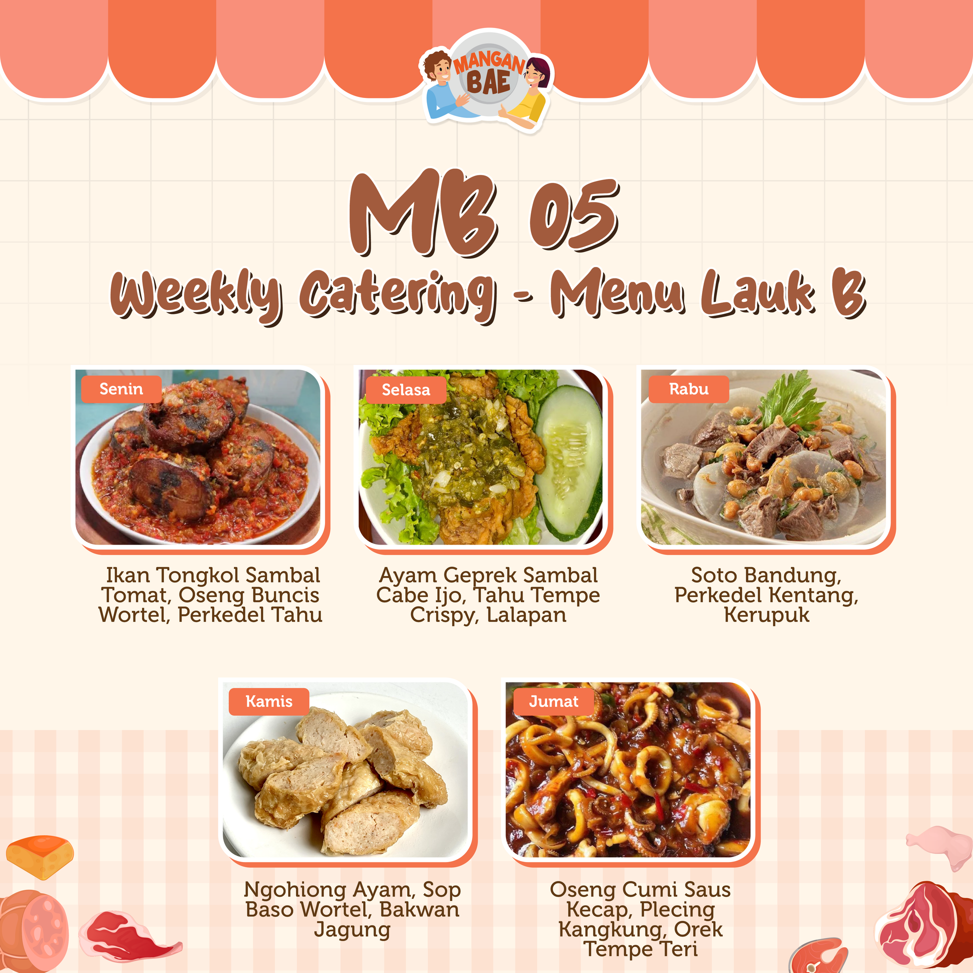 ManganBae Weekly Menu B 5