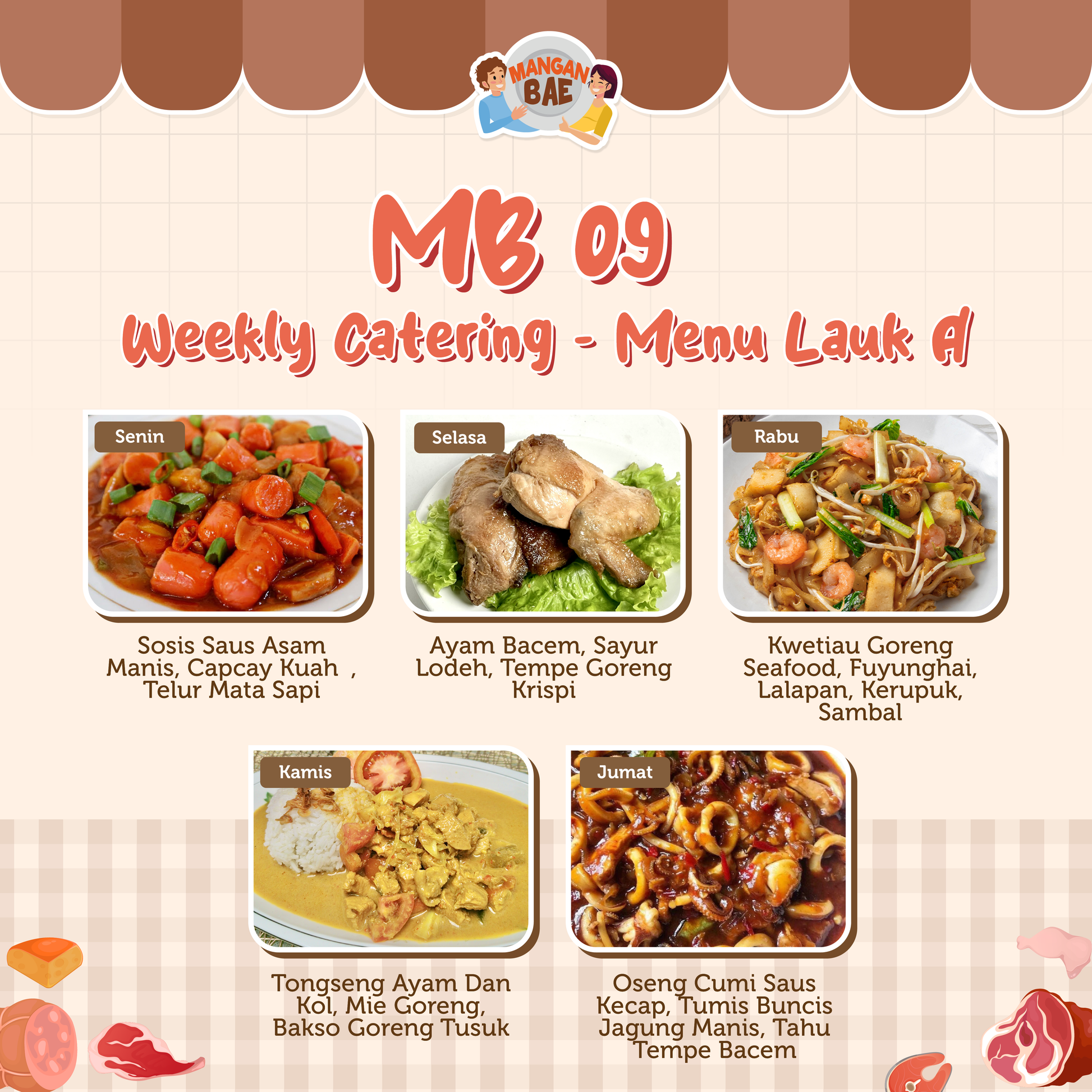ManganBae Weekly Menu A 9