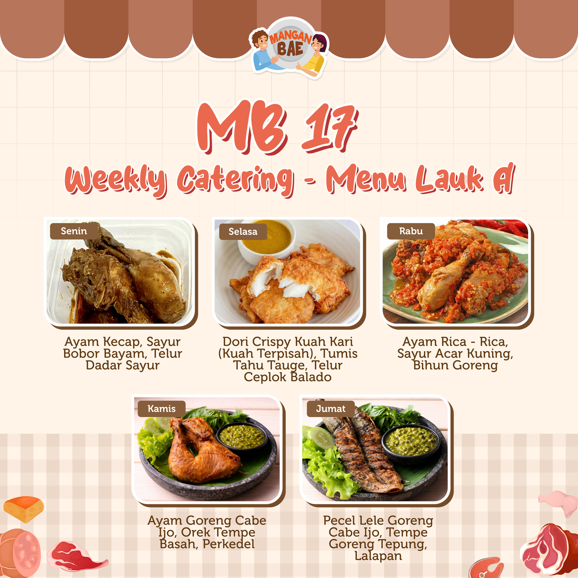 ManganBae Weekly Menu A 17