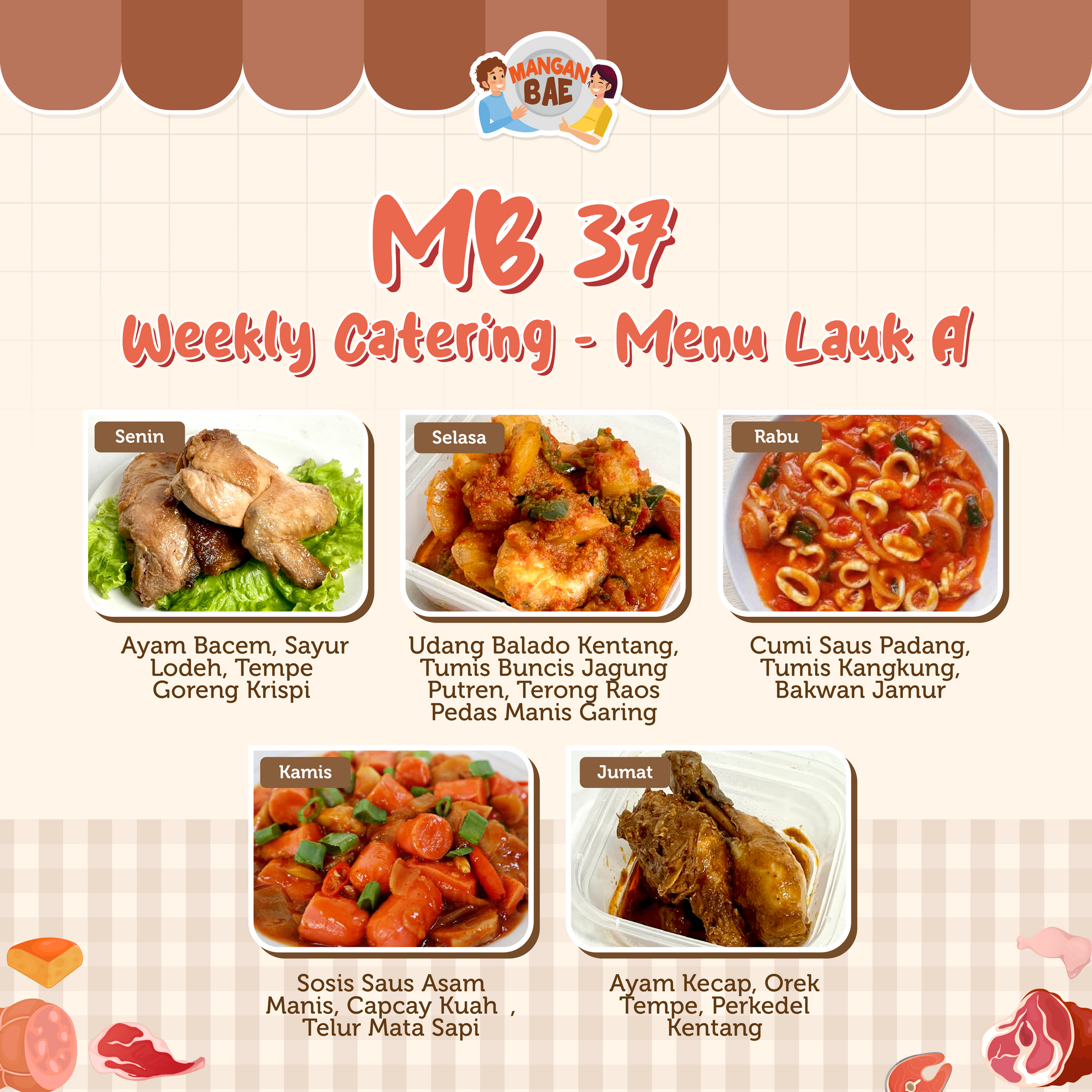 ManganBae Weekly Menu A 37