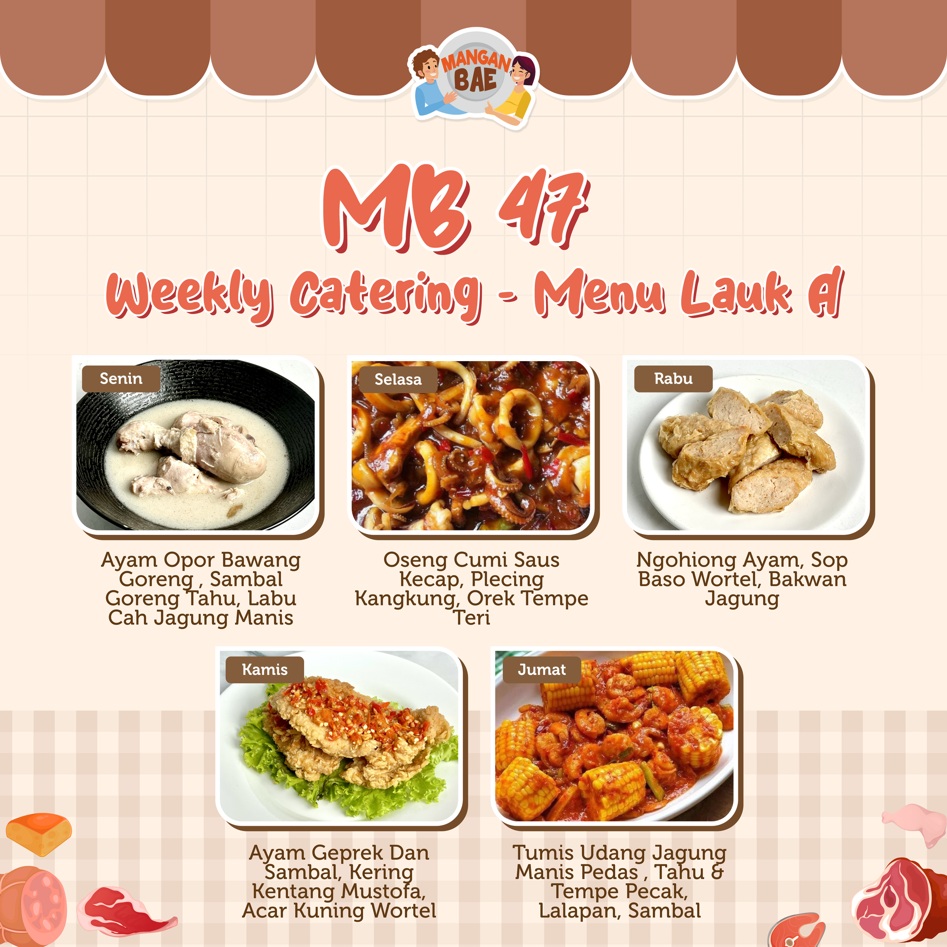 ManganBae Weekly 47 Menu A