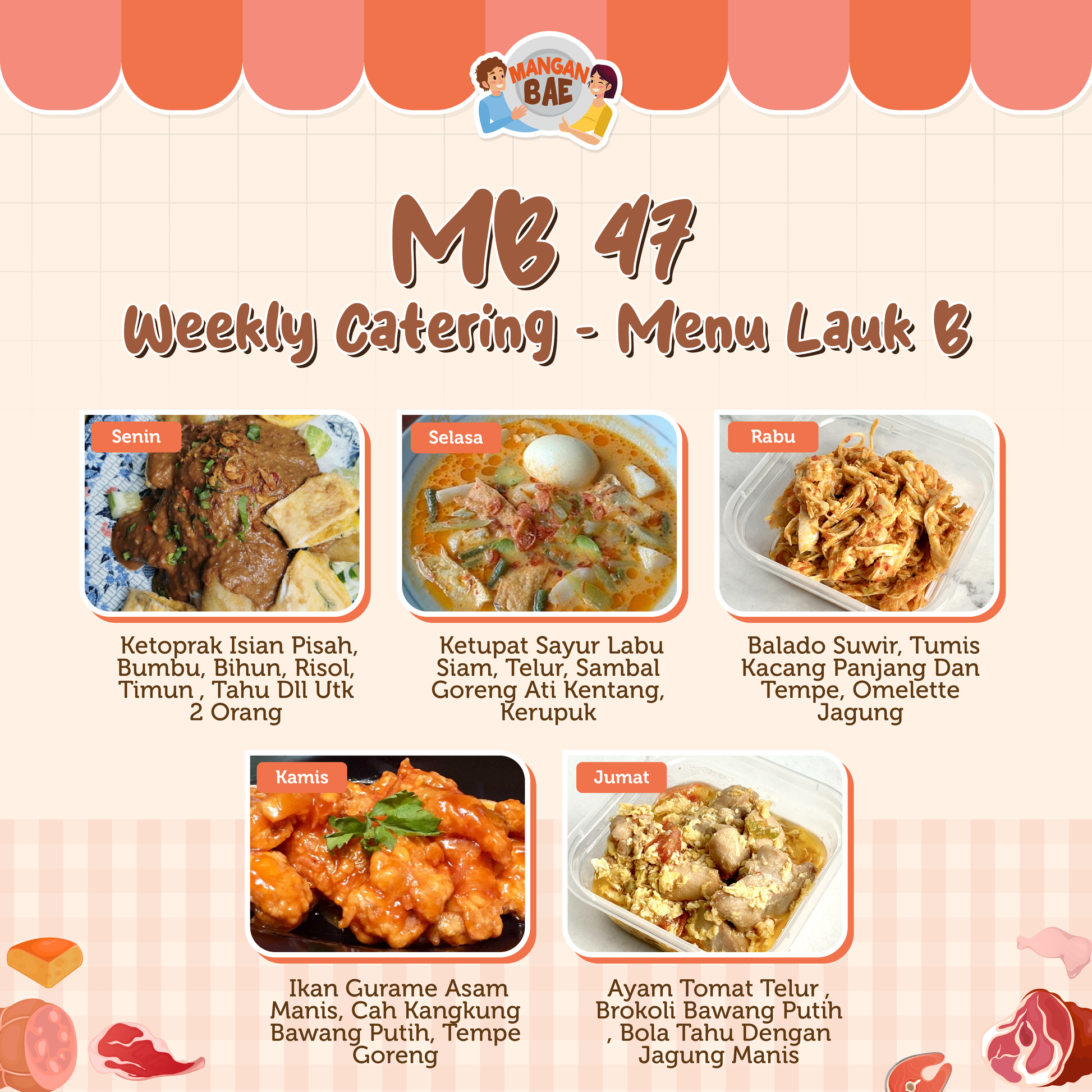 ManganBae Weekly 47 Menu B