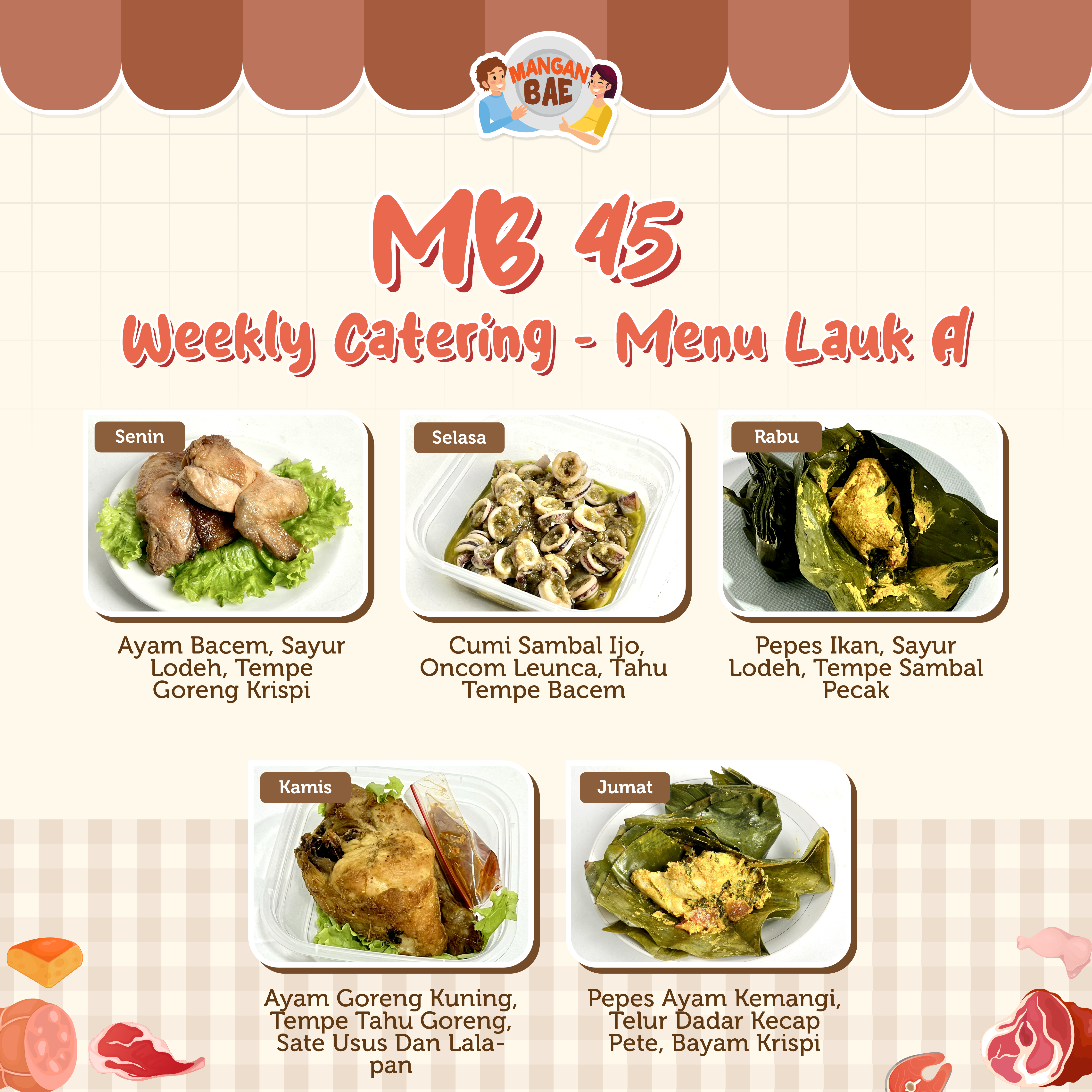 ManganBae Weekly 45 Menu A