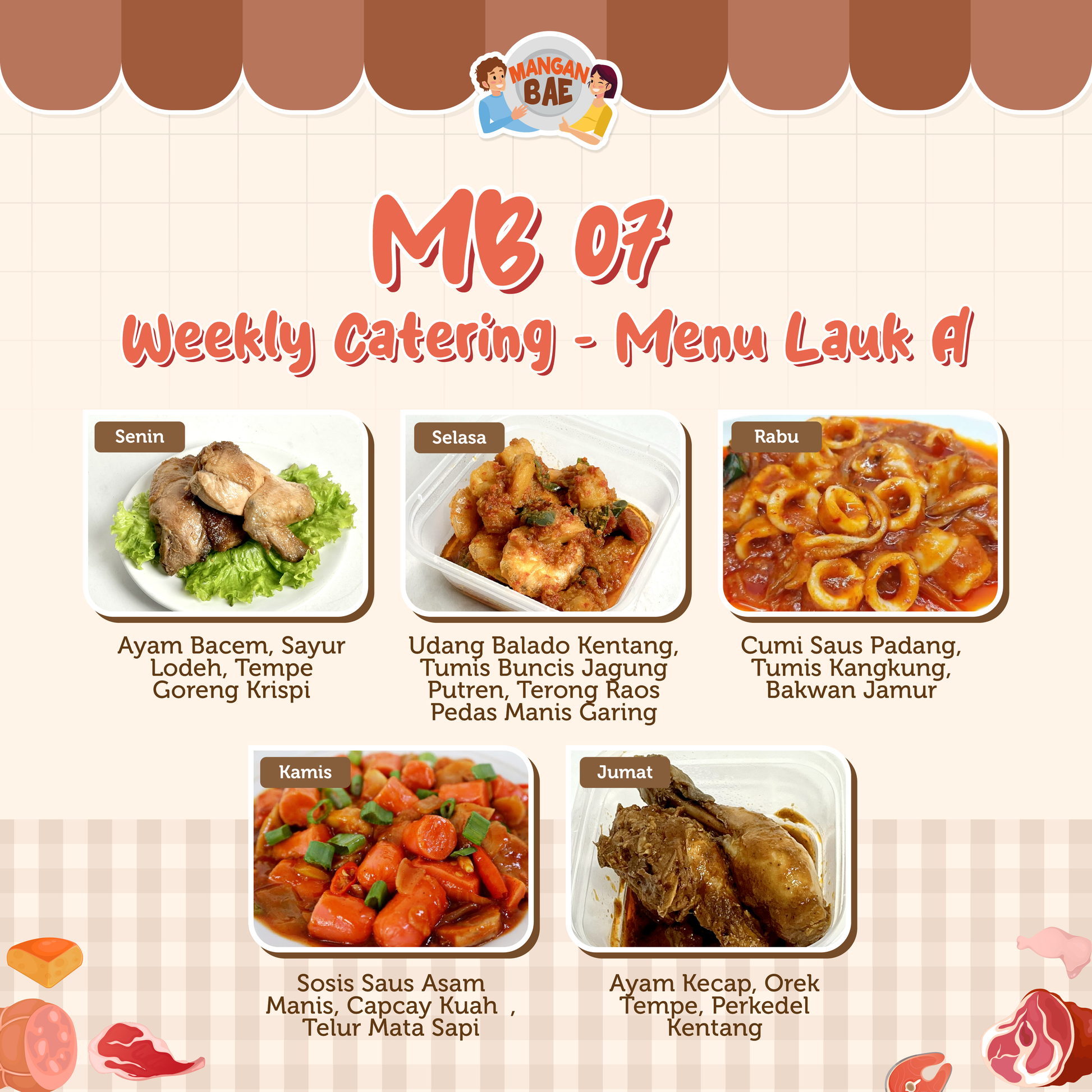 ManganBae Weekly Menu A 7