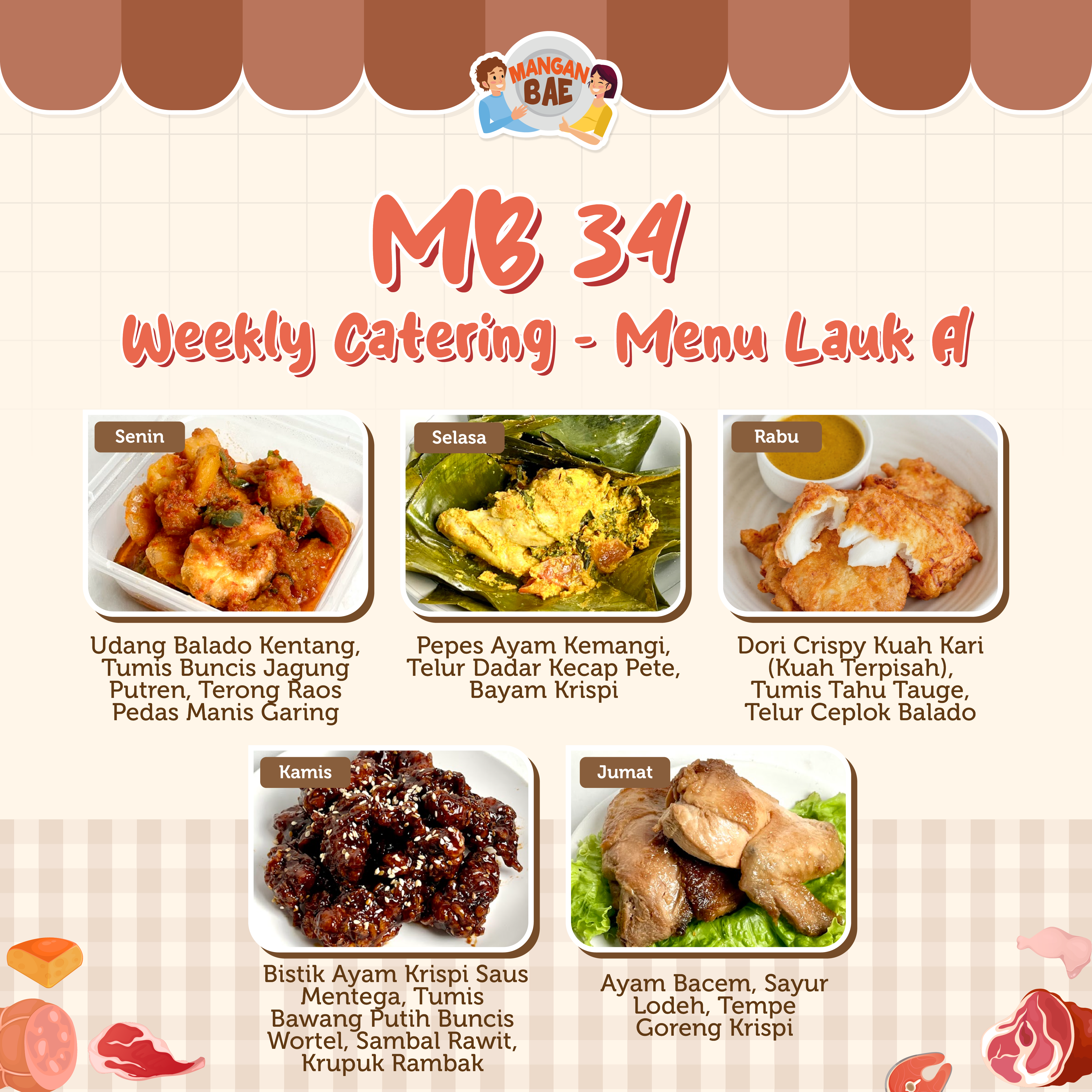 ManganBae Weekly Menu A 34