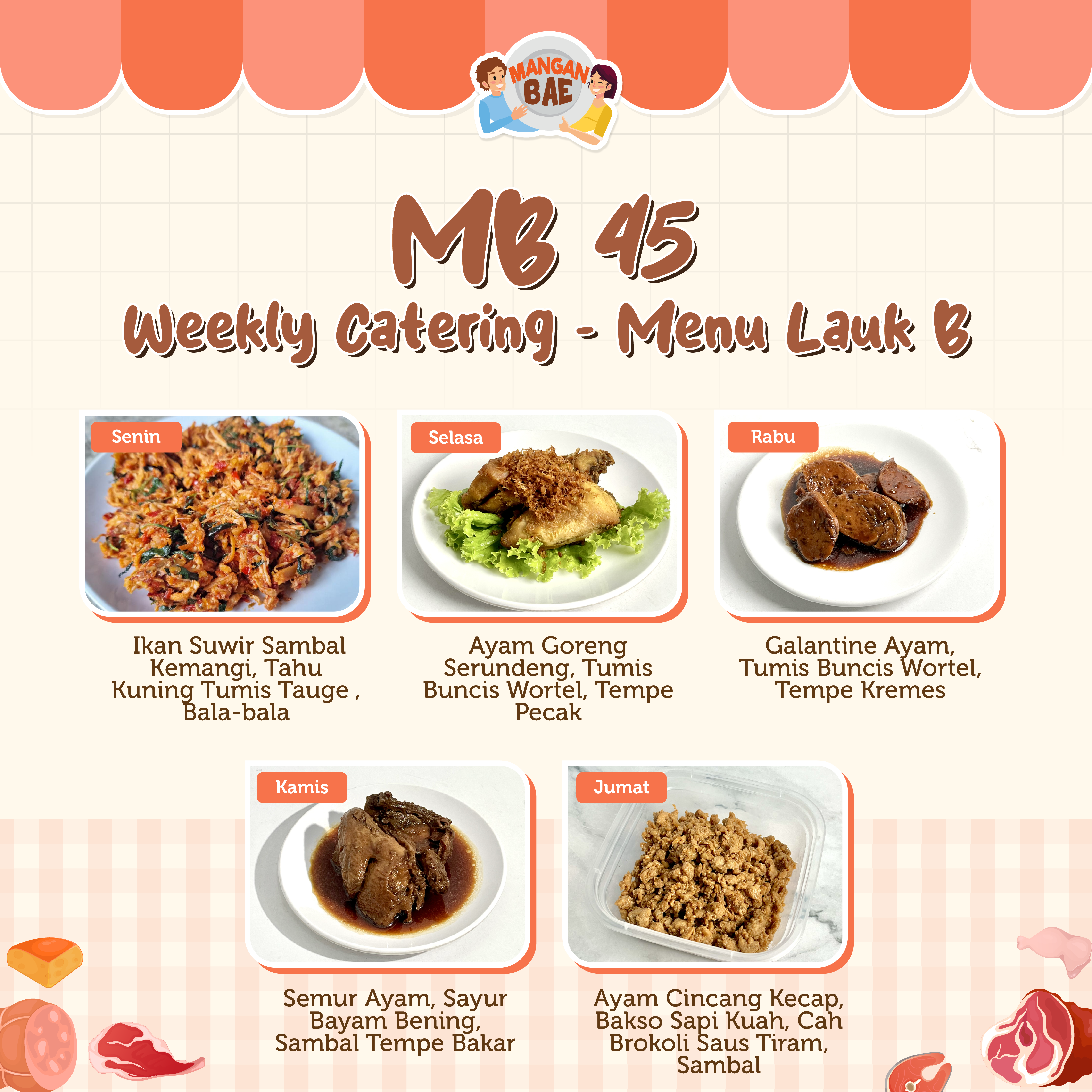 ManganBae Weekly 45 Menu B