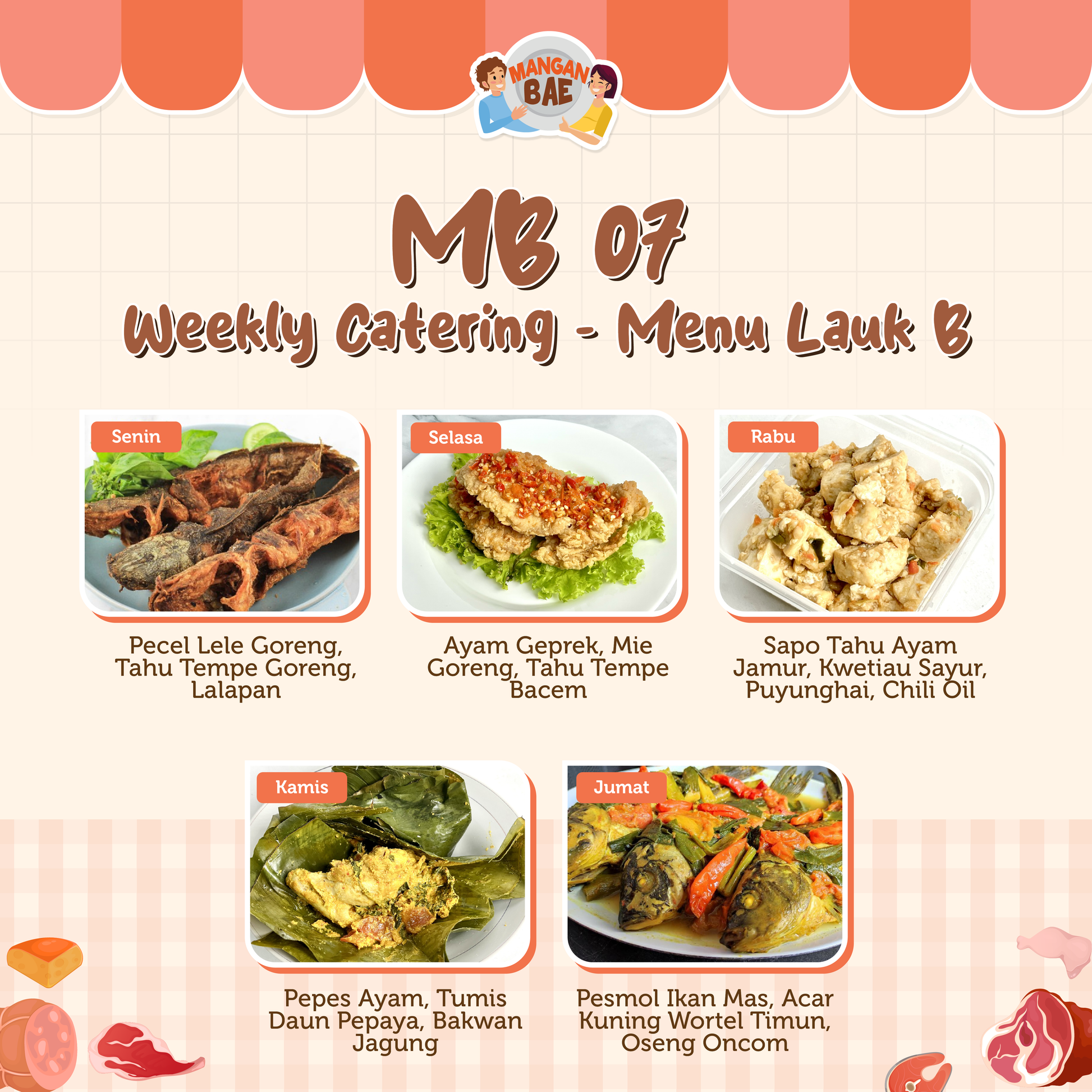 ManganBae Weekly Menu B 7