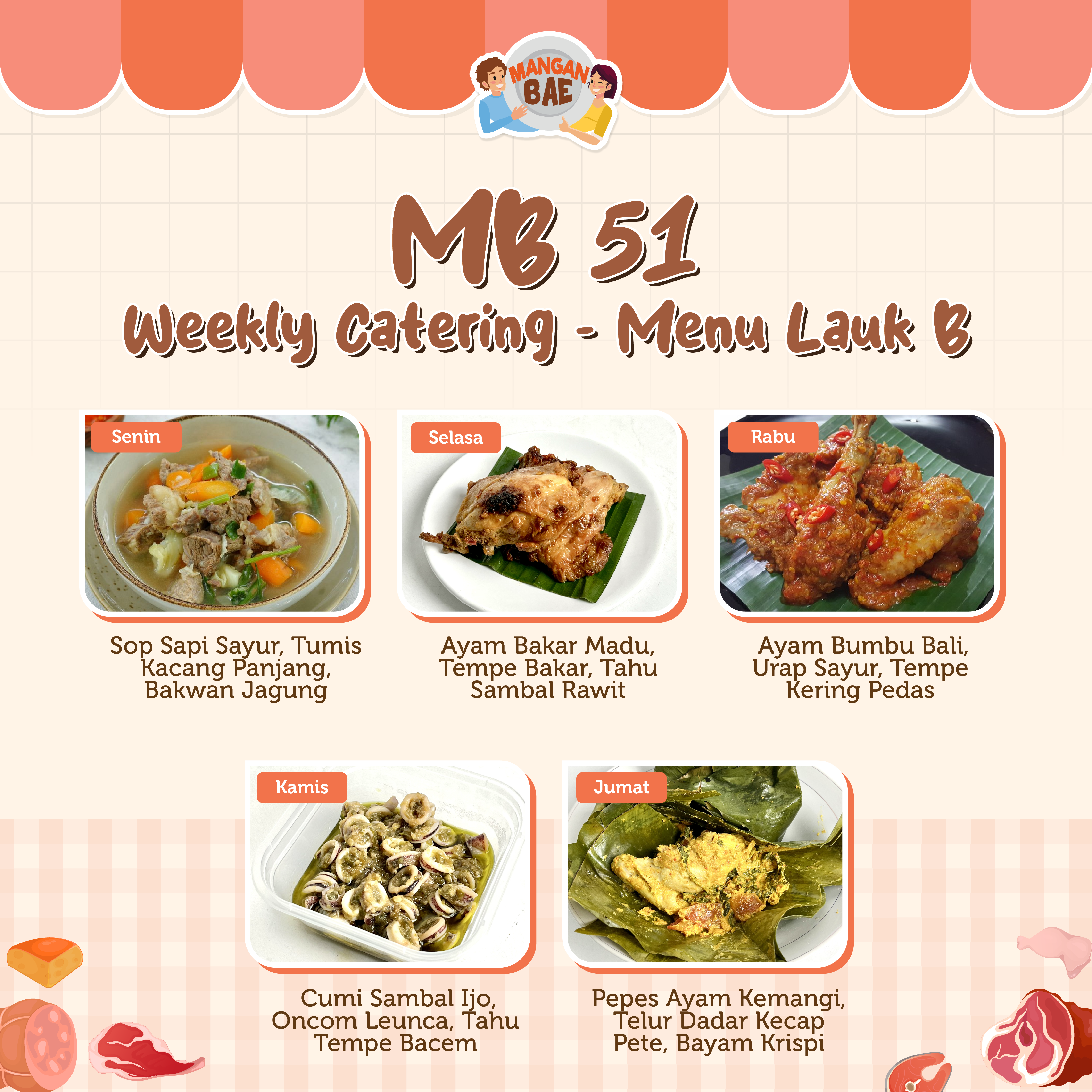 ManganBae Weekly Menu B 51