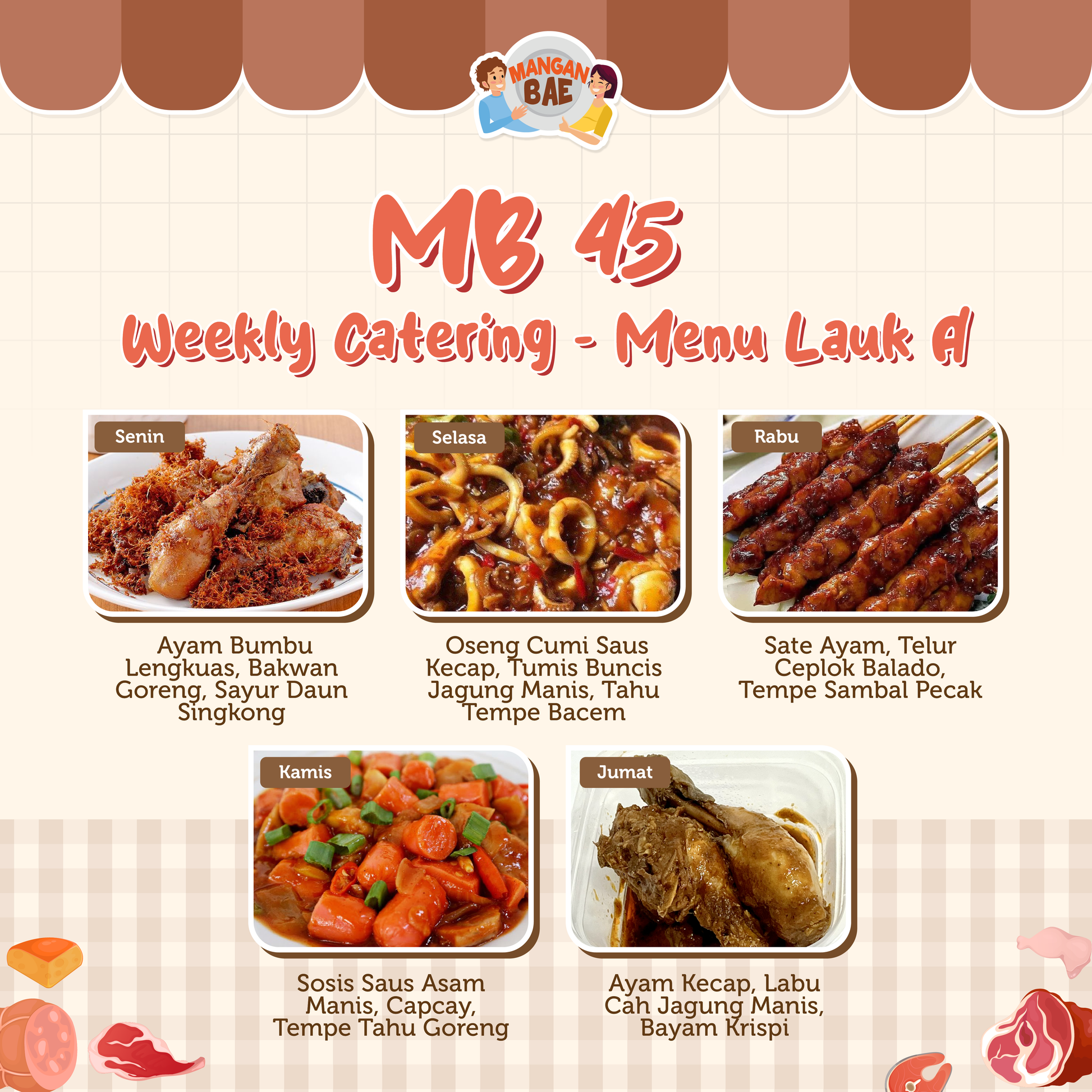 ManganBae Weekly 45 Menu A