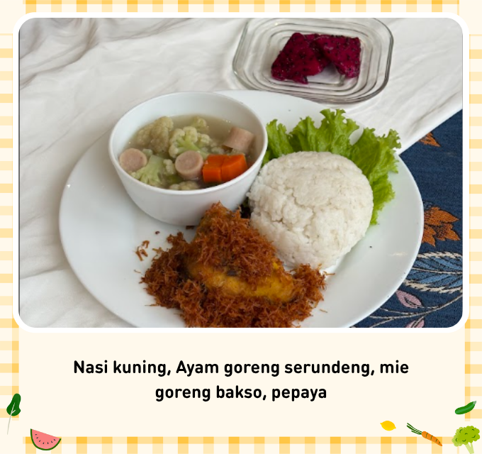 Lunch Daily 28 menu 1