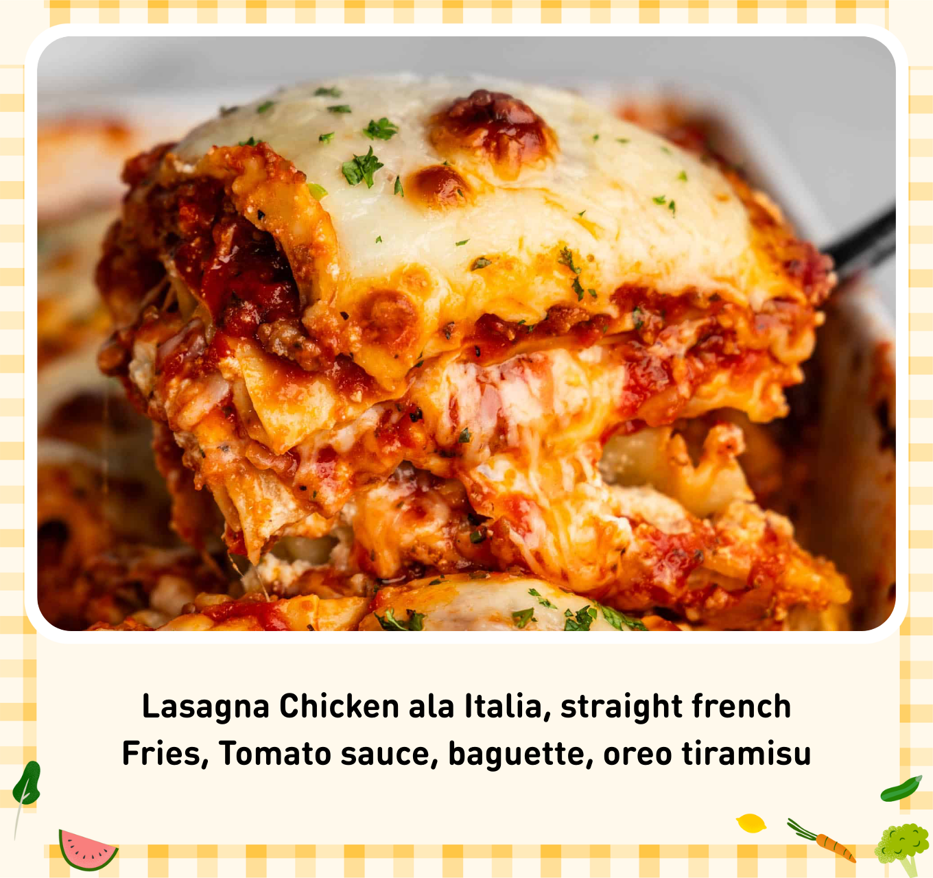 Lunch Daily 5 menu 1