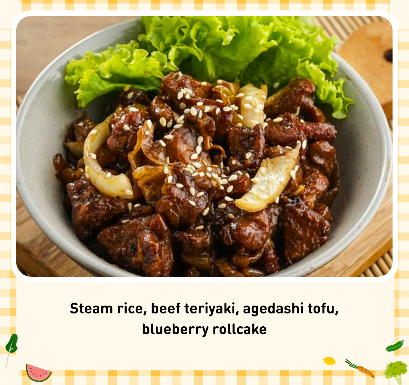 Lunch Daily 11 menu 1
