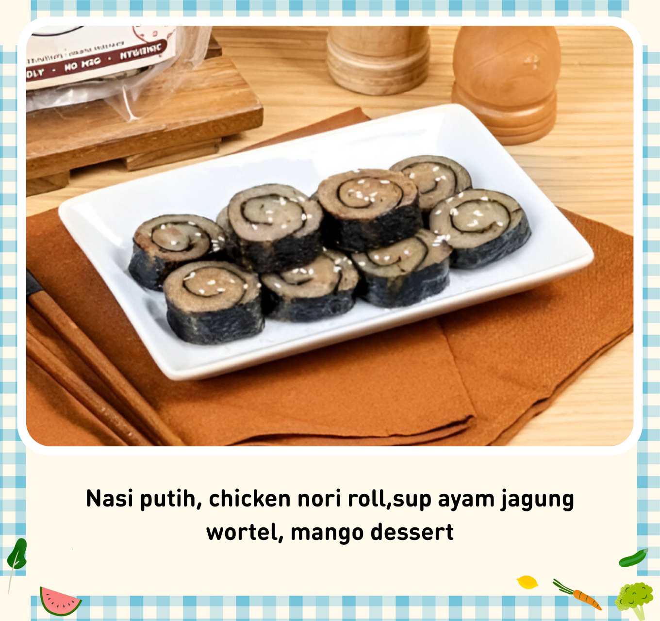 Lunch Daily 6 menu 2