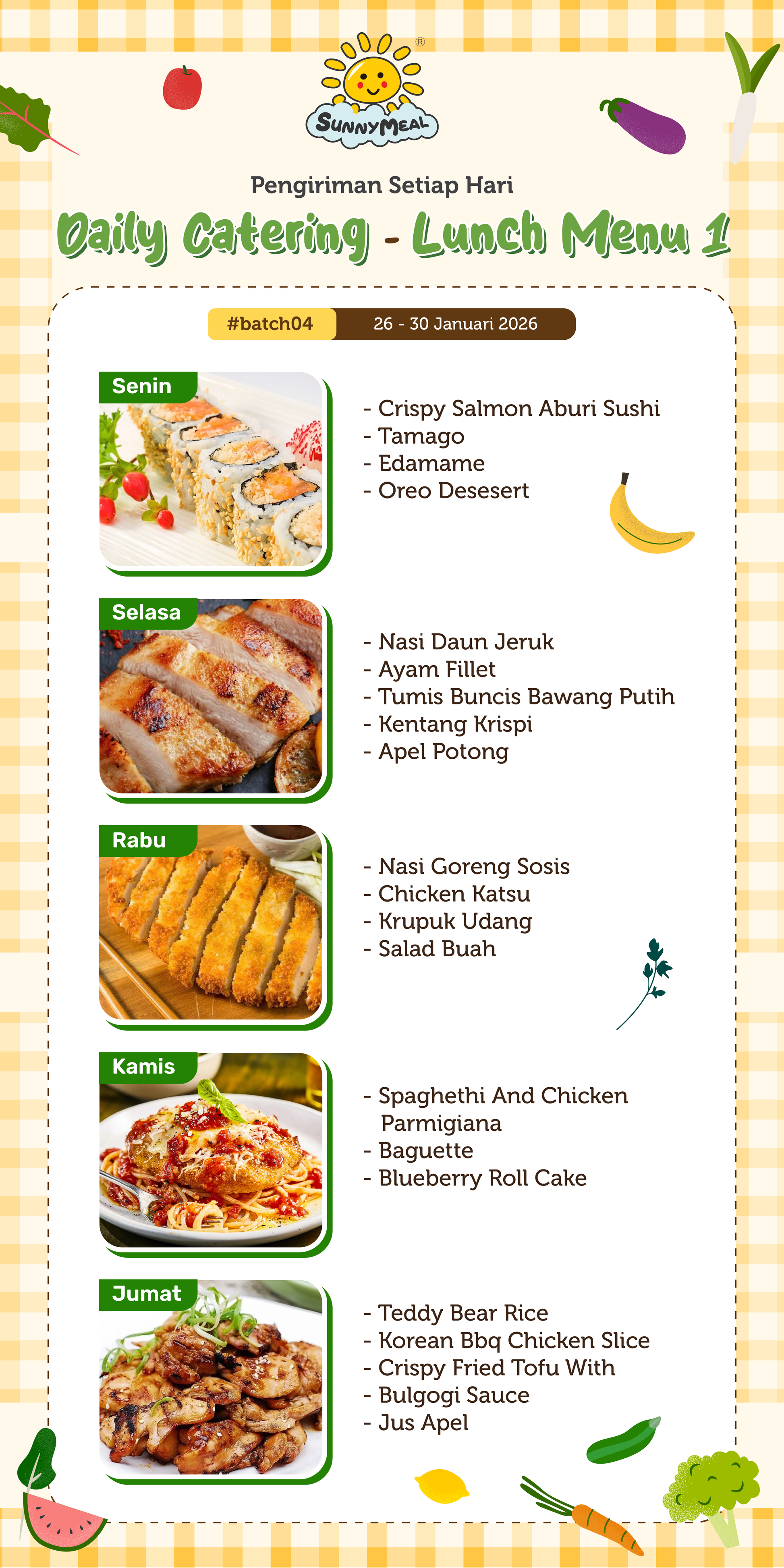 Lunch Weekly 4 Menu 1