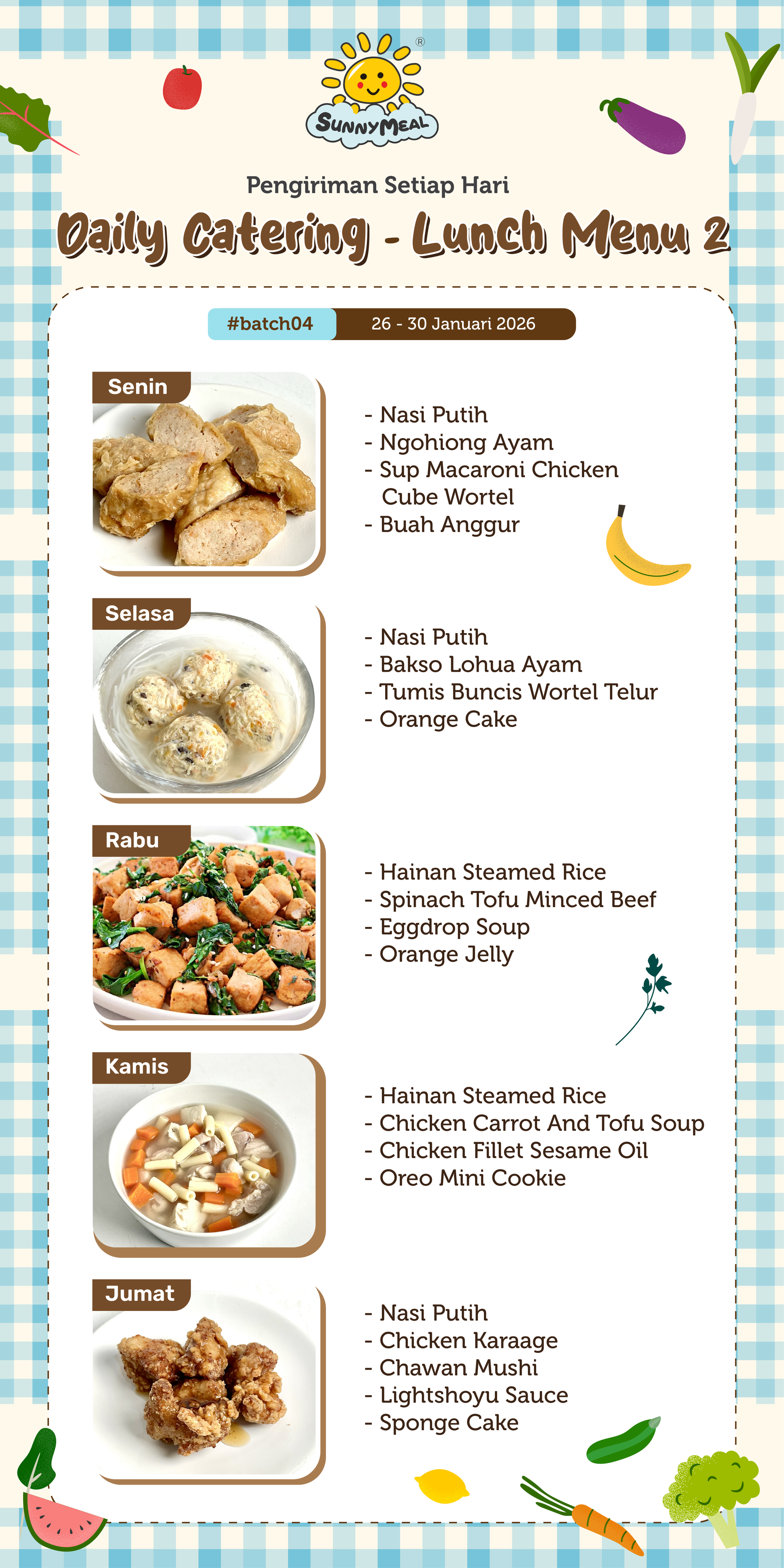 Lunch Weekly 4 Menu 2