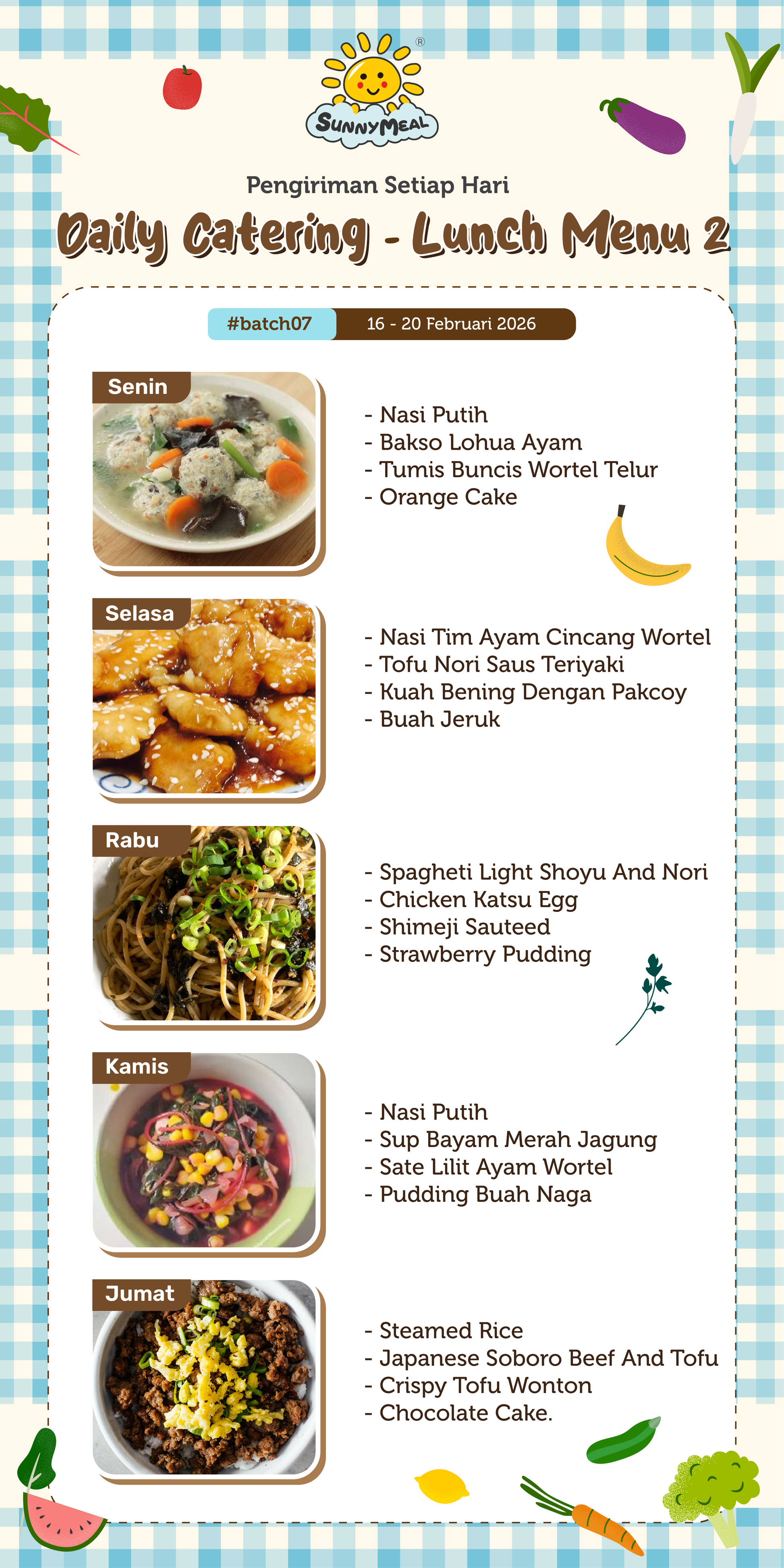 Lunch Weekly 7 Menu 2