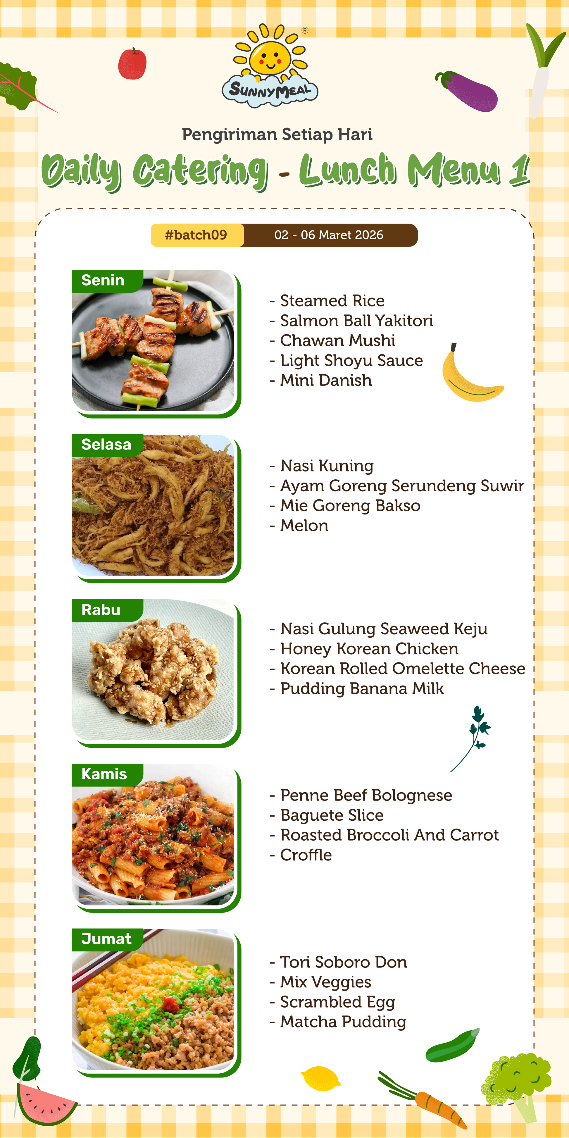 Lunch Weekly 9 Menu 1