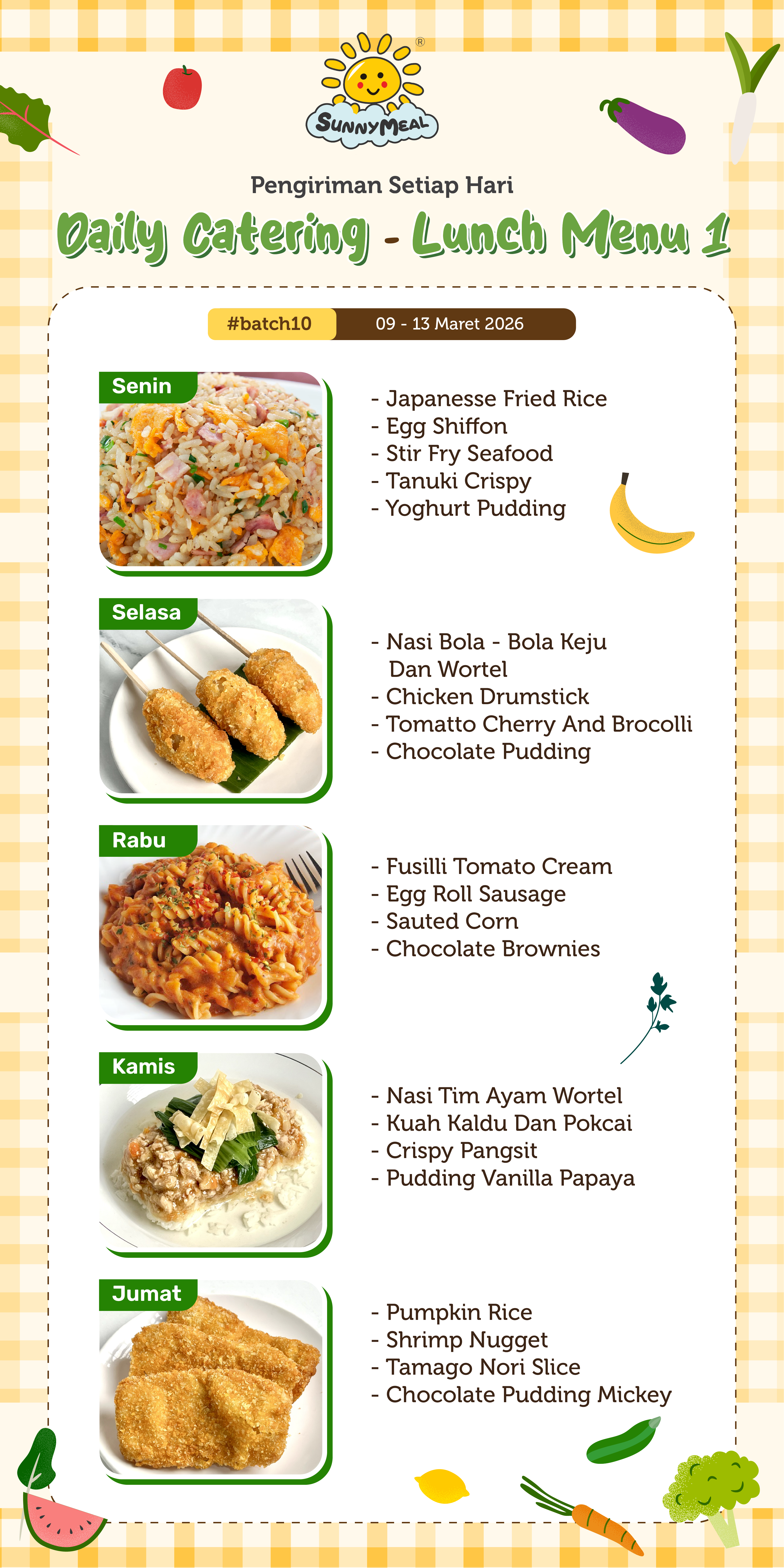 Lunch Weekly 10 Menu 1