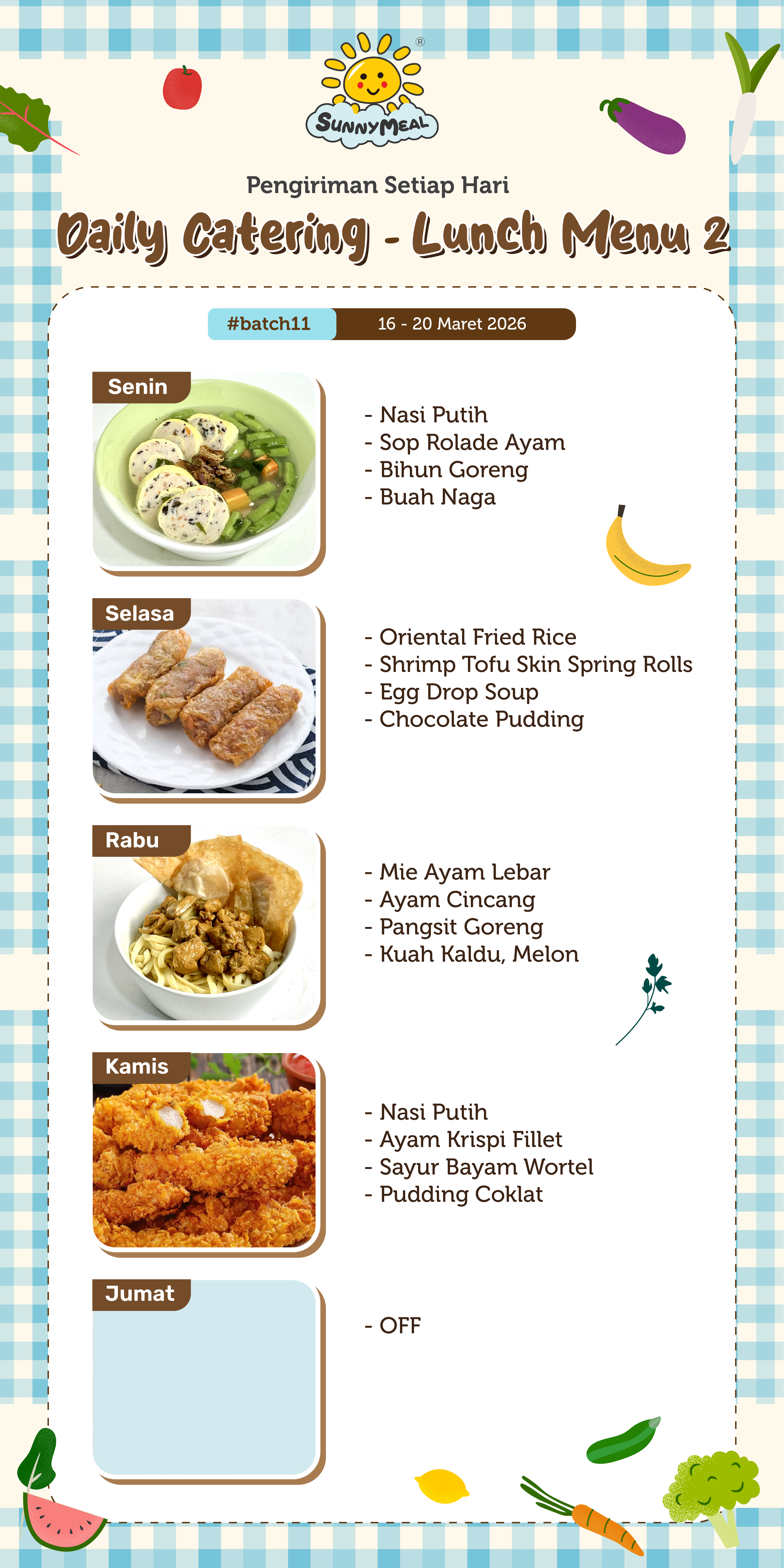 Lunch Weekly 11 Menu 2