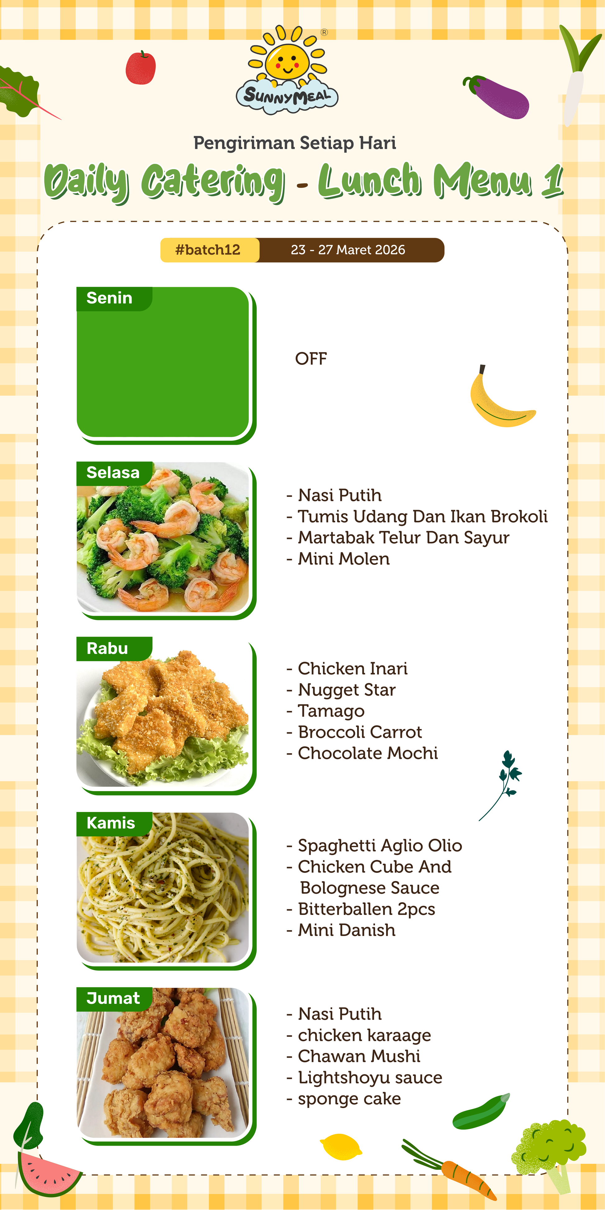 Lunch Weekly 12 Menu 1