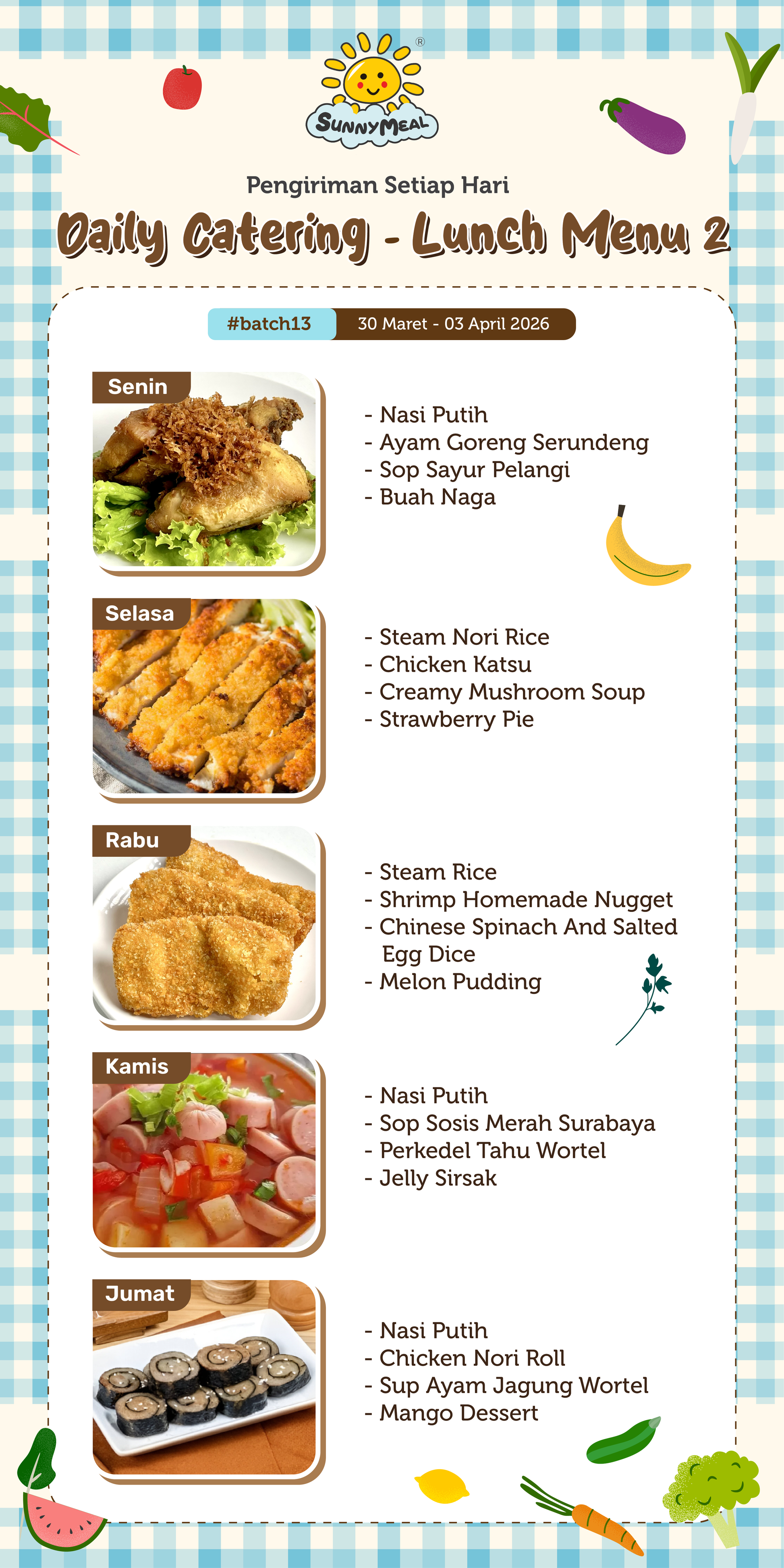 Lunch Weekly 13 Menu 2