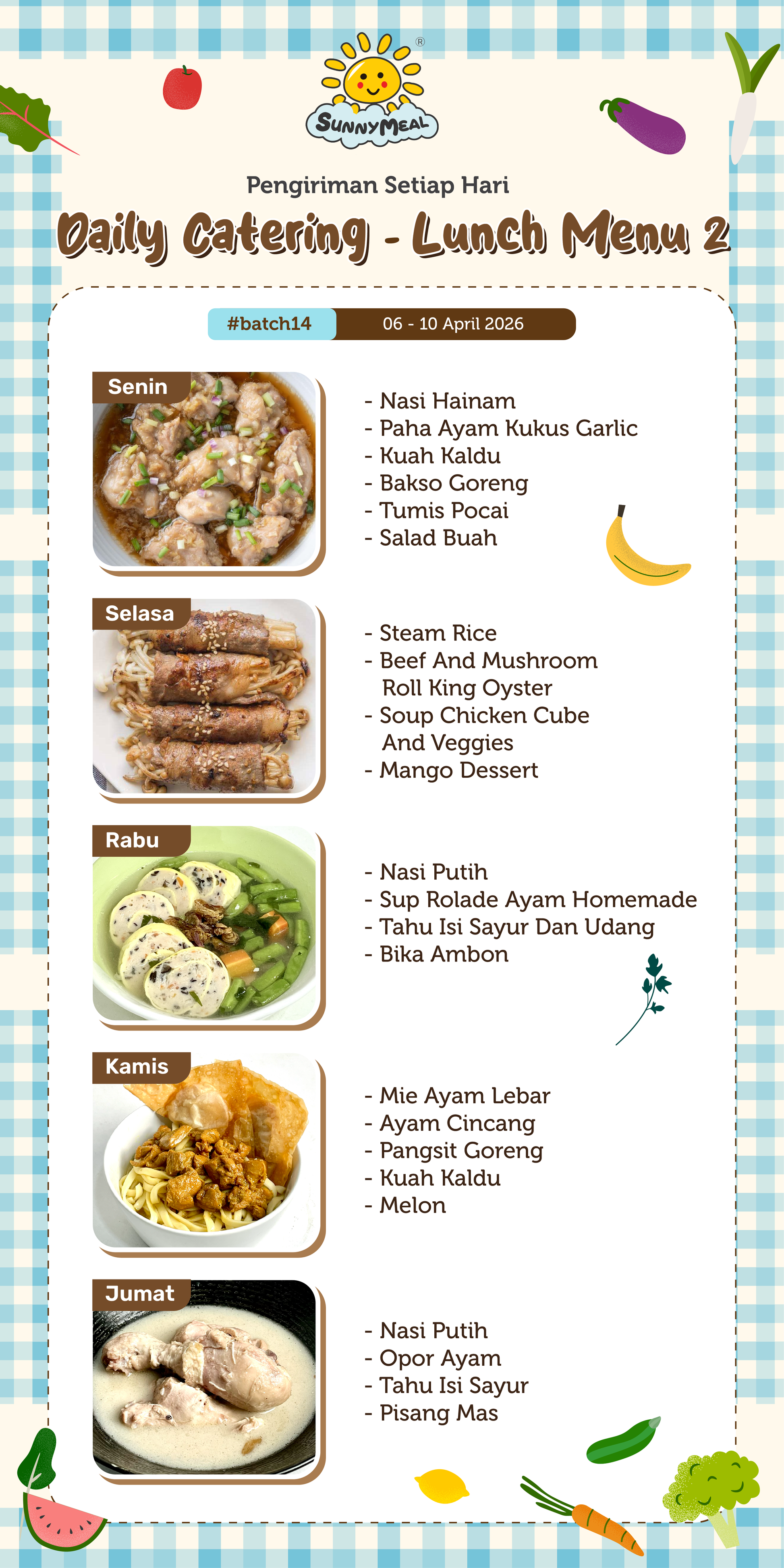 Lunch Weekly 14 Menu 2