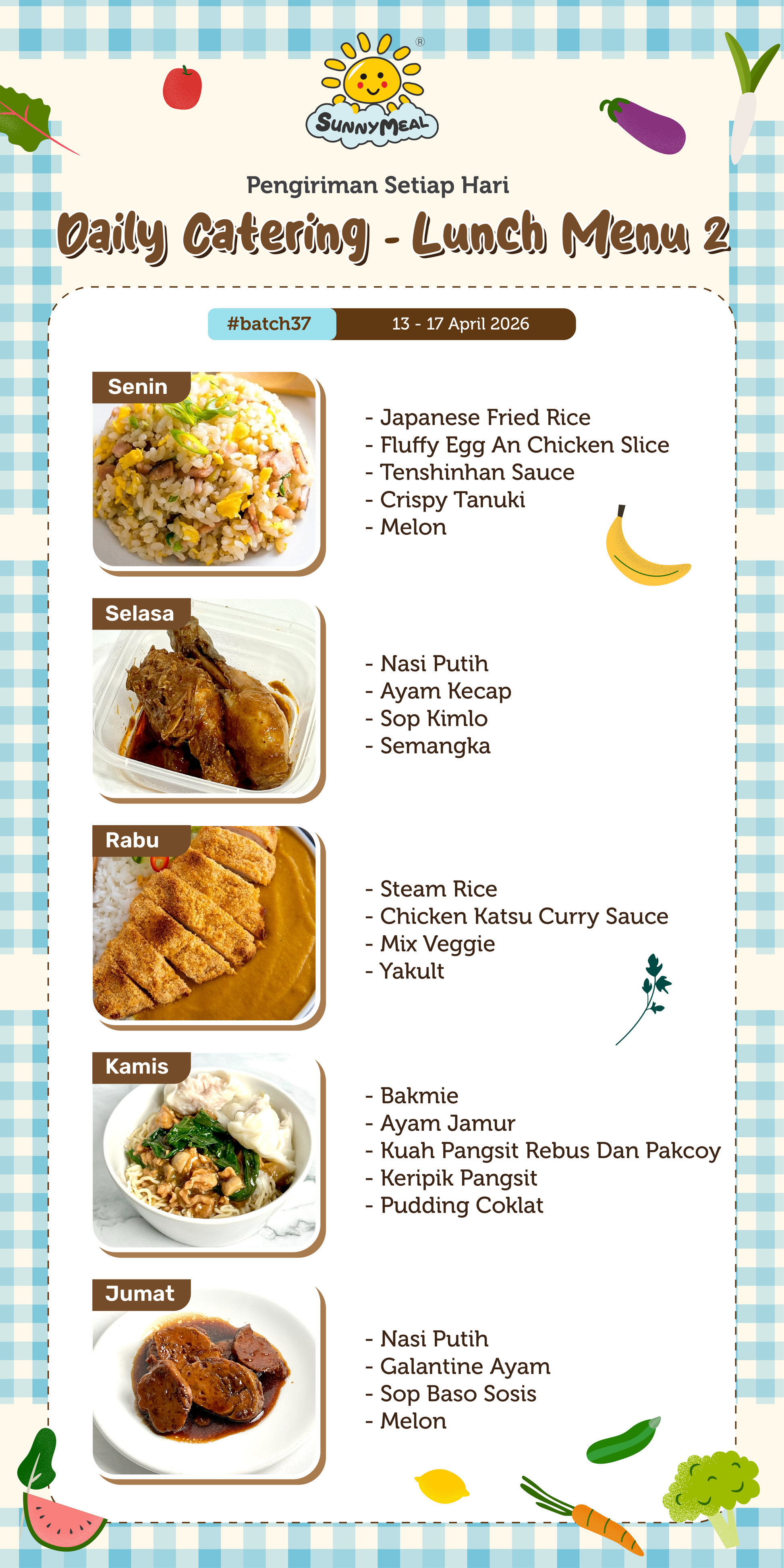 Lunch Weekly 15 Menu 2