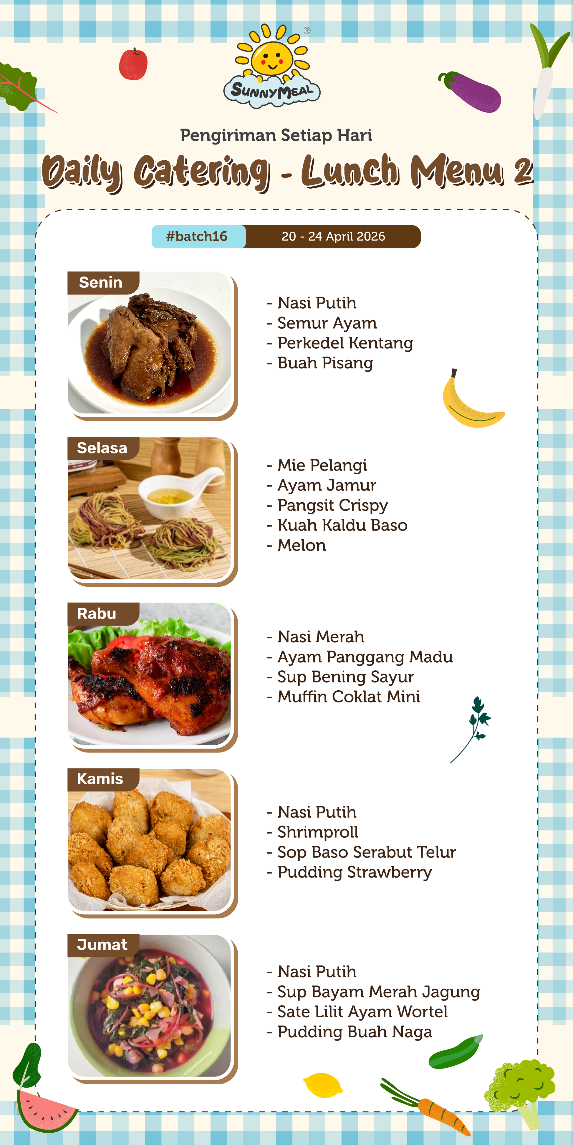 Lunch Weekly 16 Menu 2