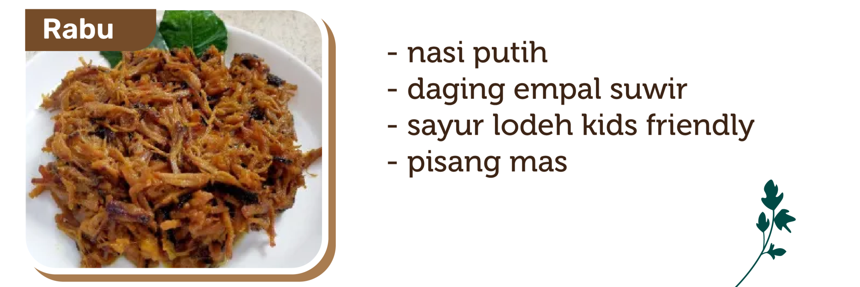 Lunch Daily 43 menu 1