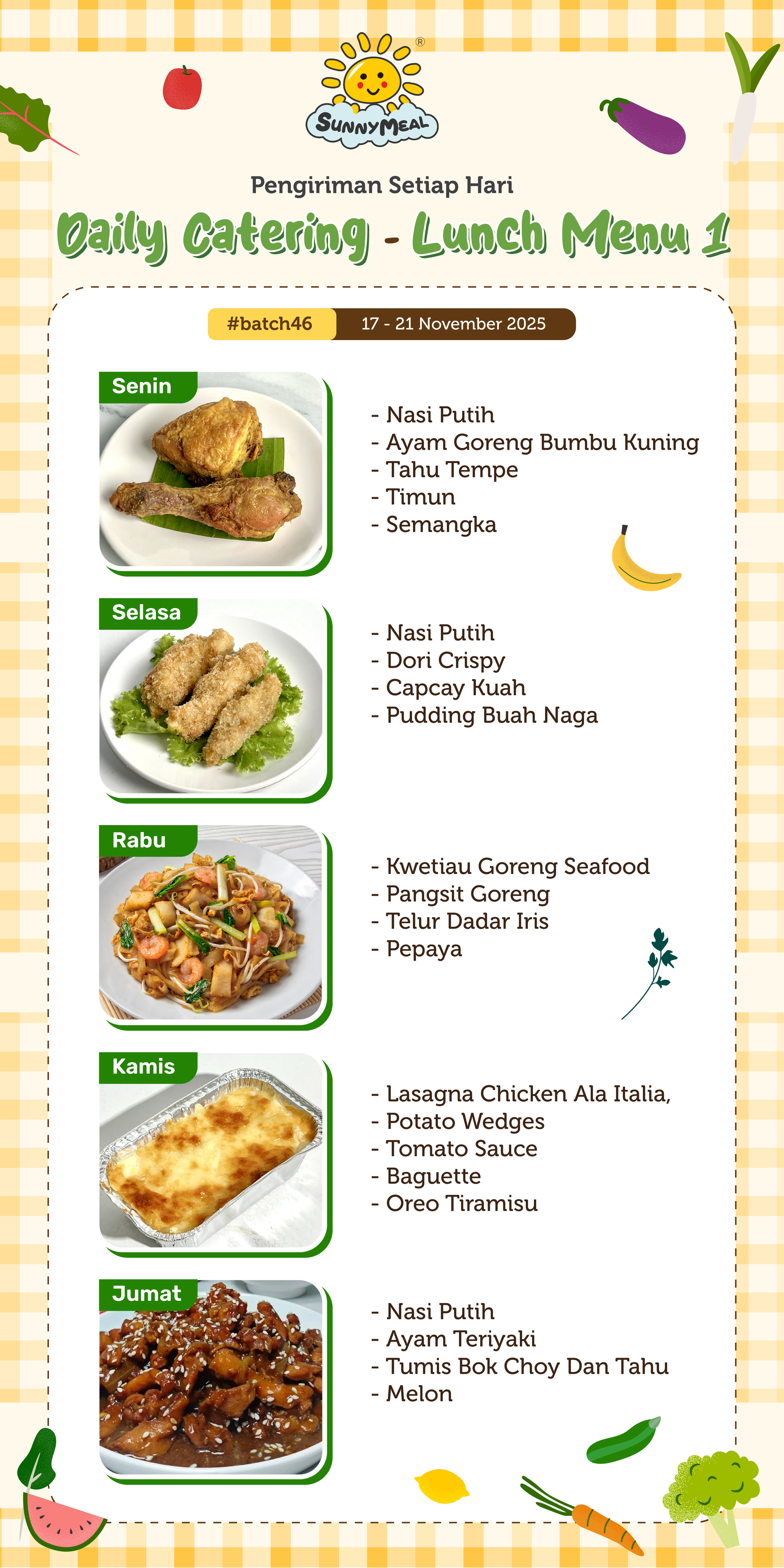Lunch Weekly 46 Menu 1