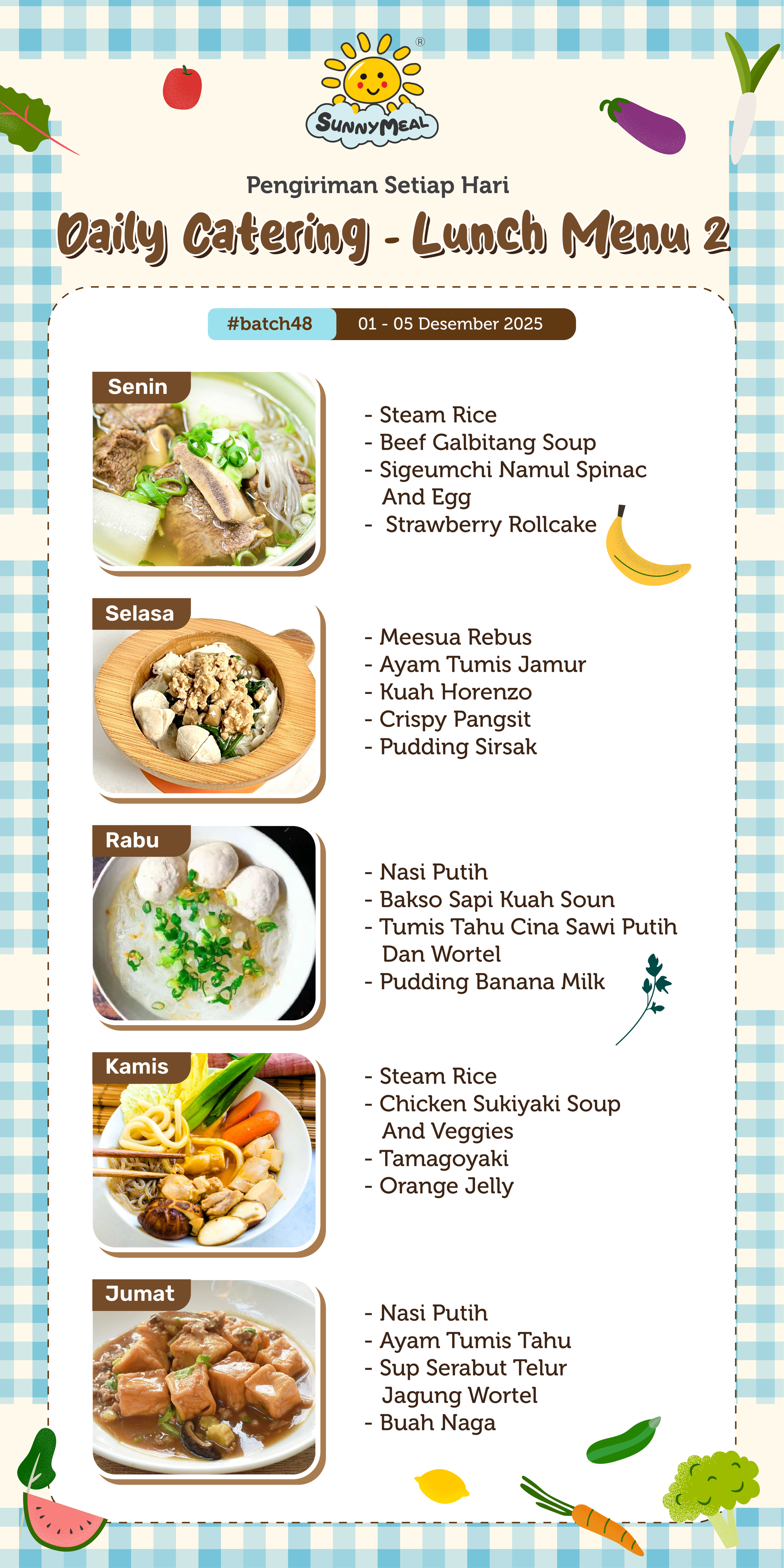 Lunch Weekly 48 Menu 2