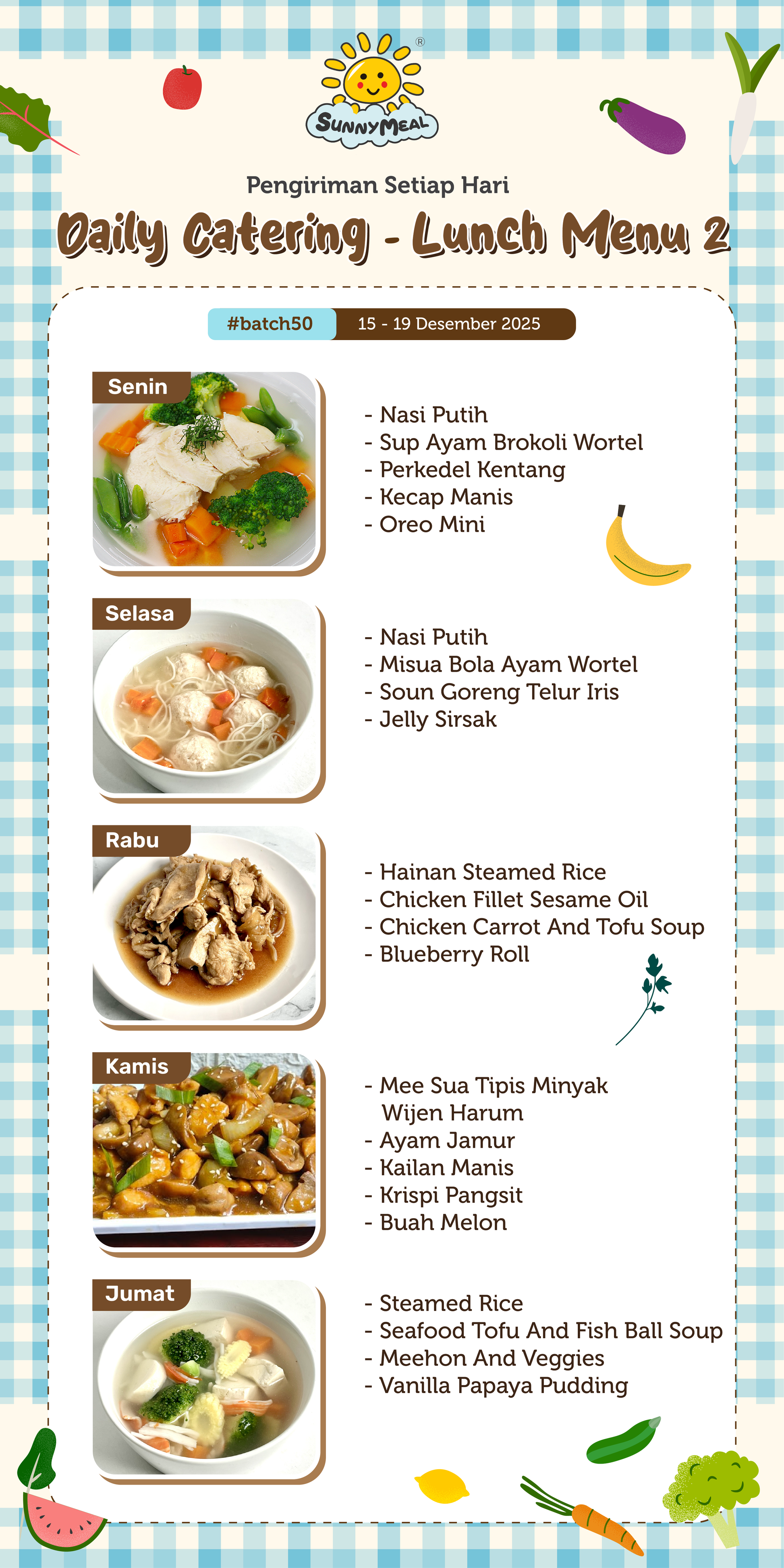 Lunch Weekly 50 Menu 2