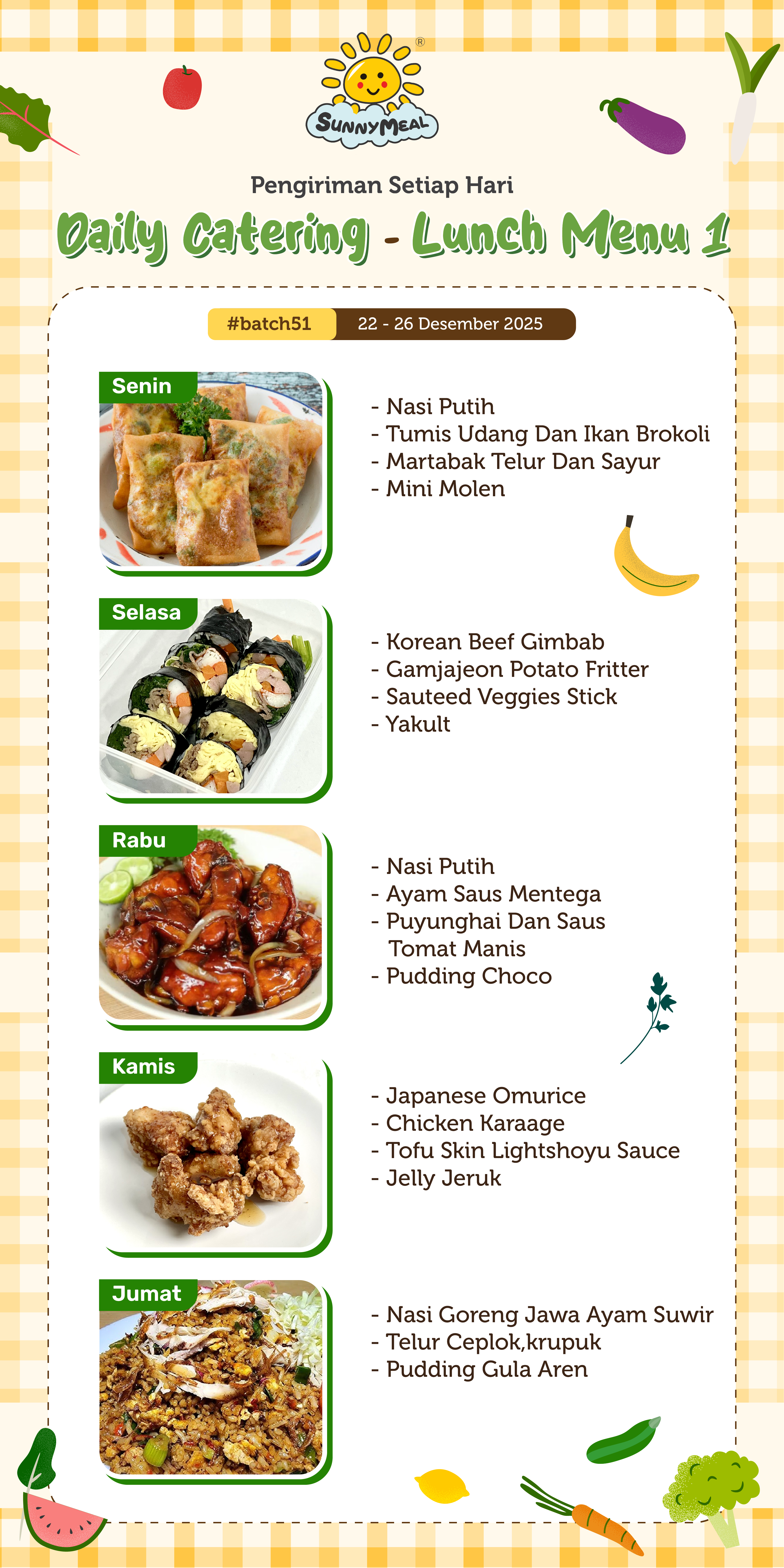 Lunch Weekly 51 Menu 1