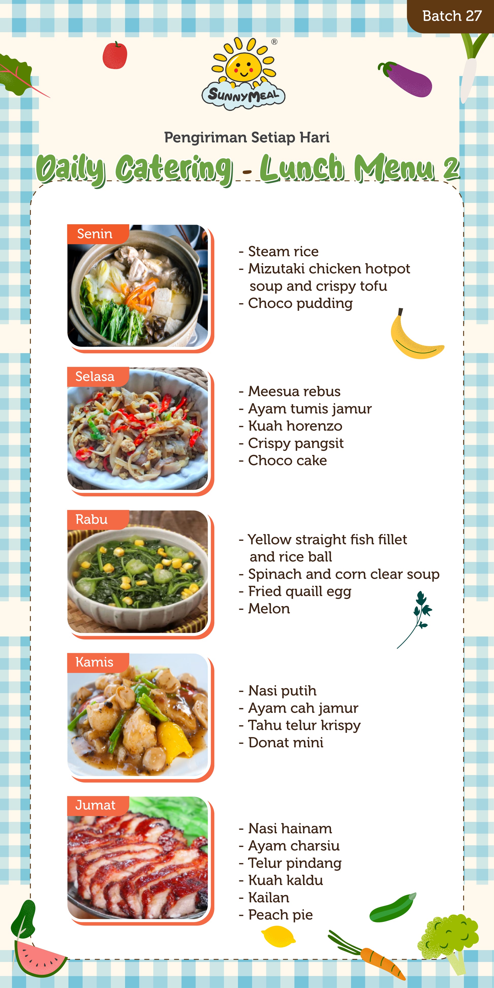 Lunch Weekly 27 Menu 2