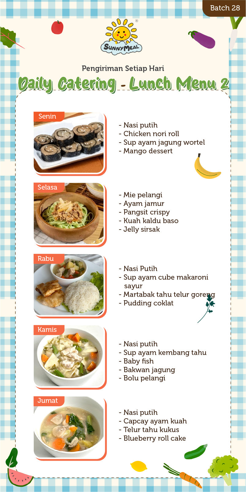 Lunch Weekly 28 Menu 2