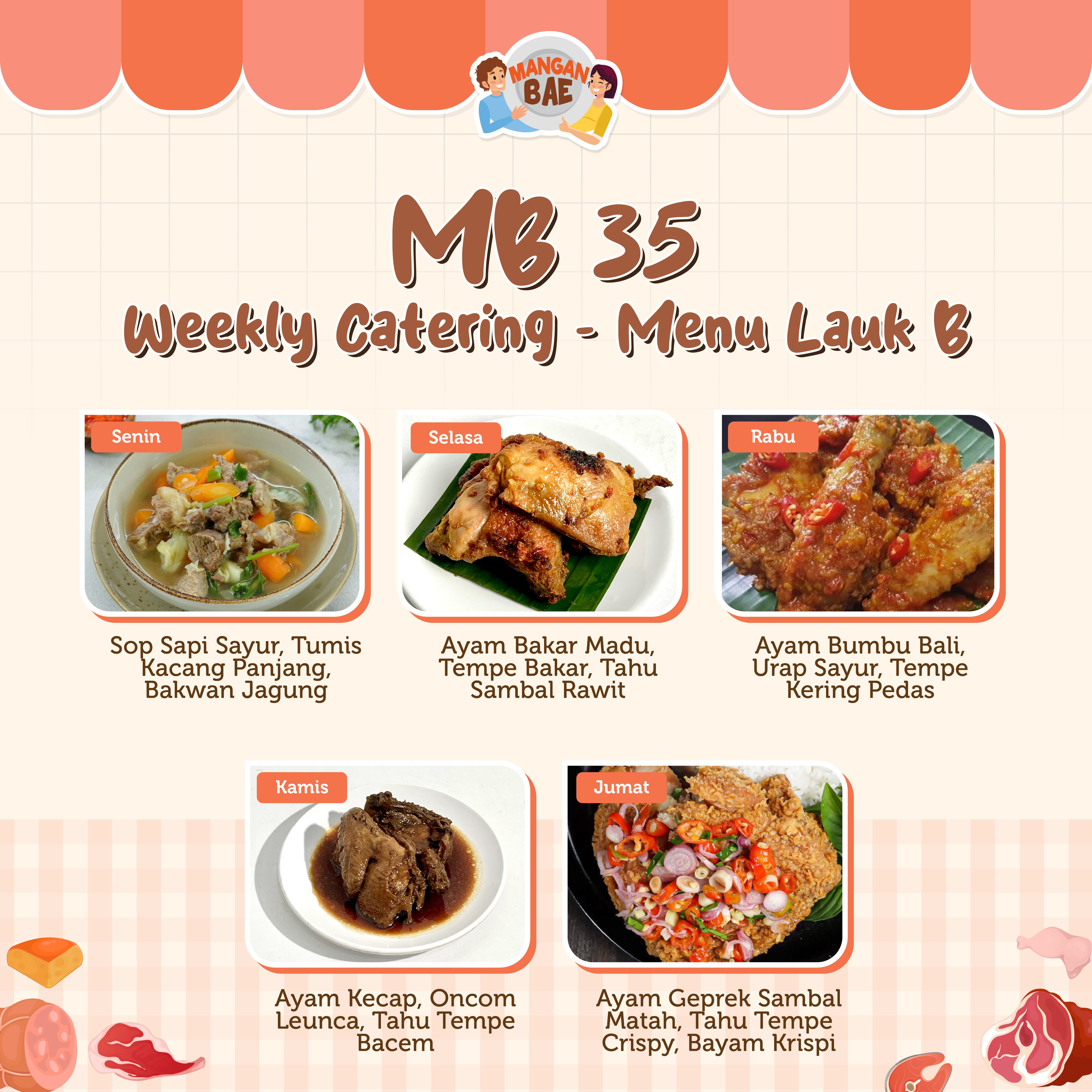ManganBae Weekly Menu B 35